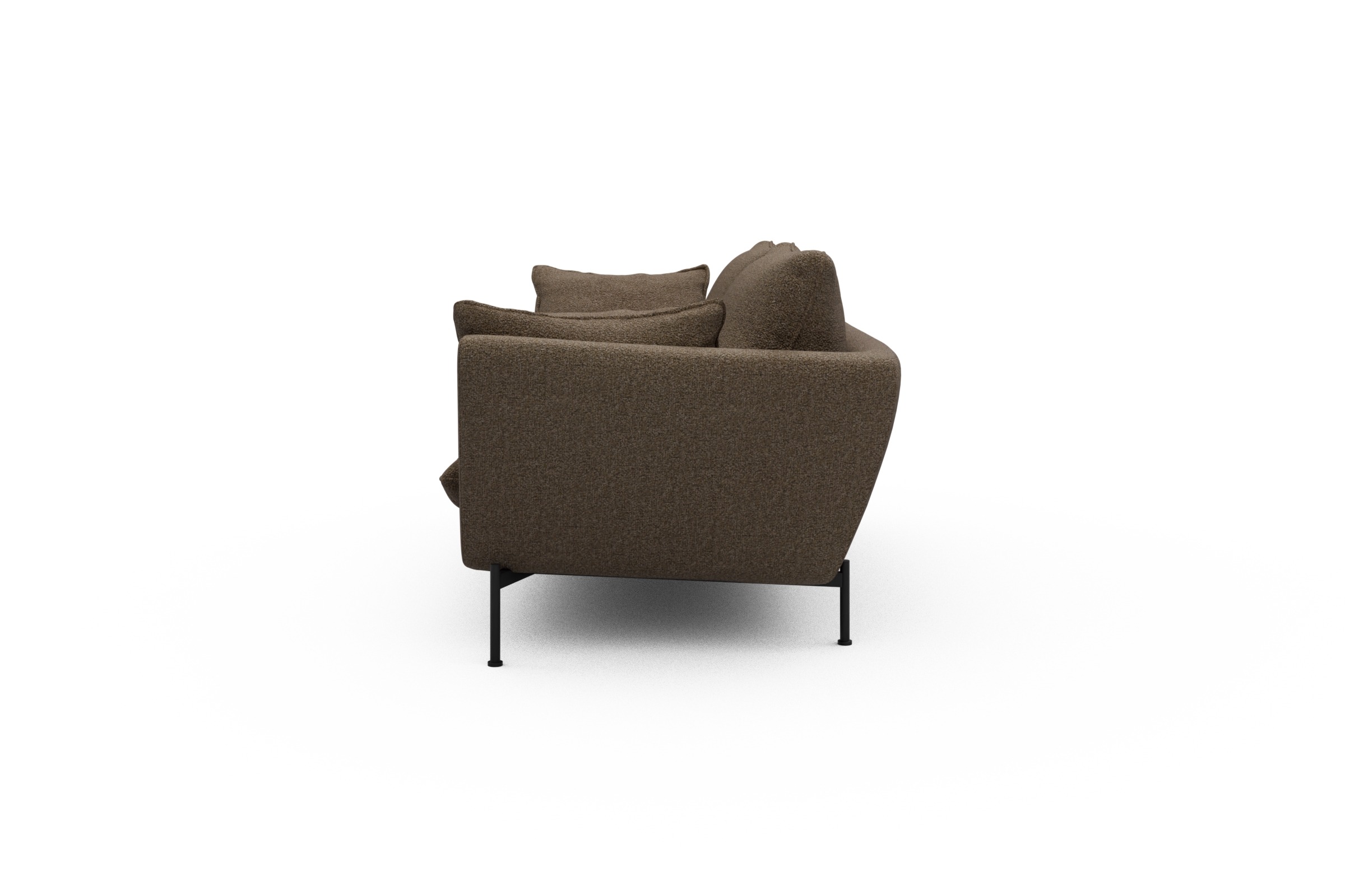 Sofa Anton 2-Sitzer Aivi-Khaki-Brown