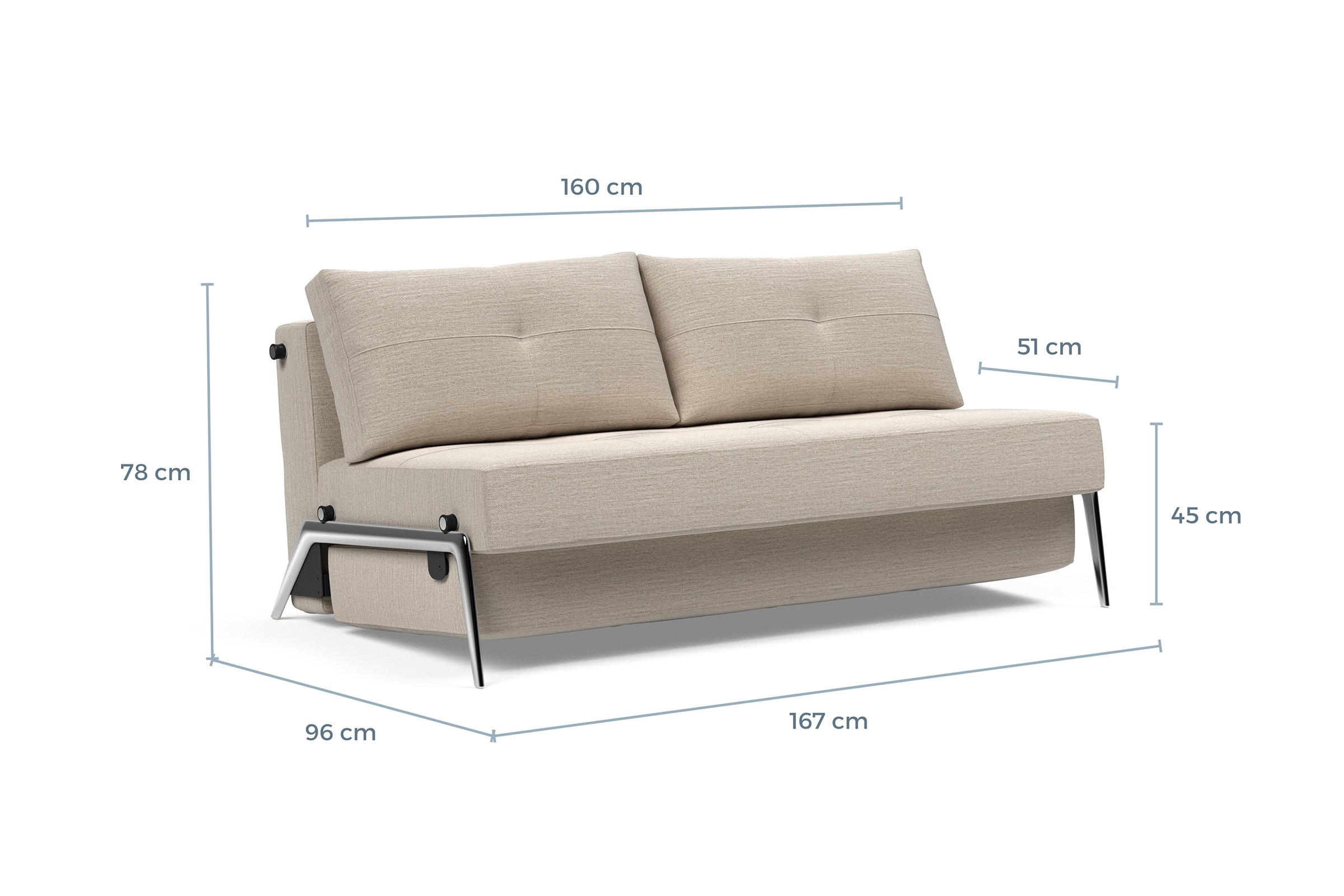 Schlafsofa Cubed