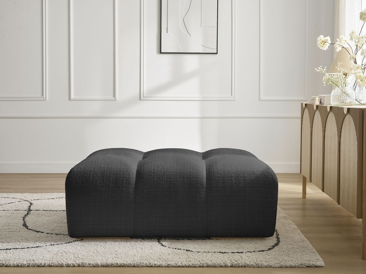Bobochic Anakin Pouf Strukturstoff Schwarz