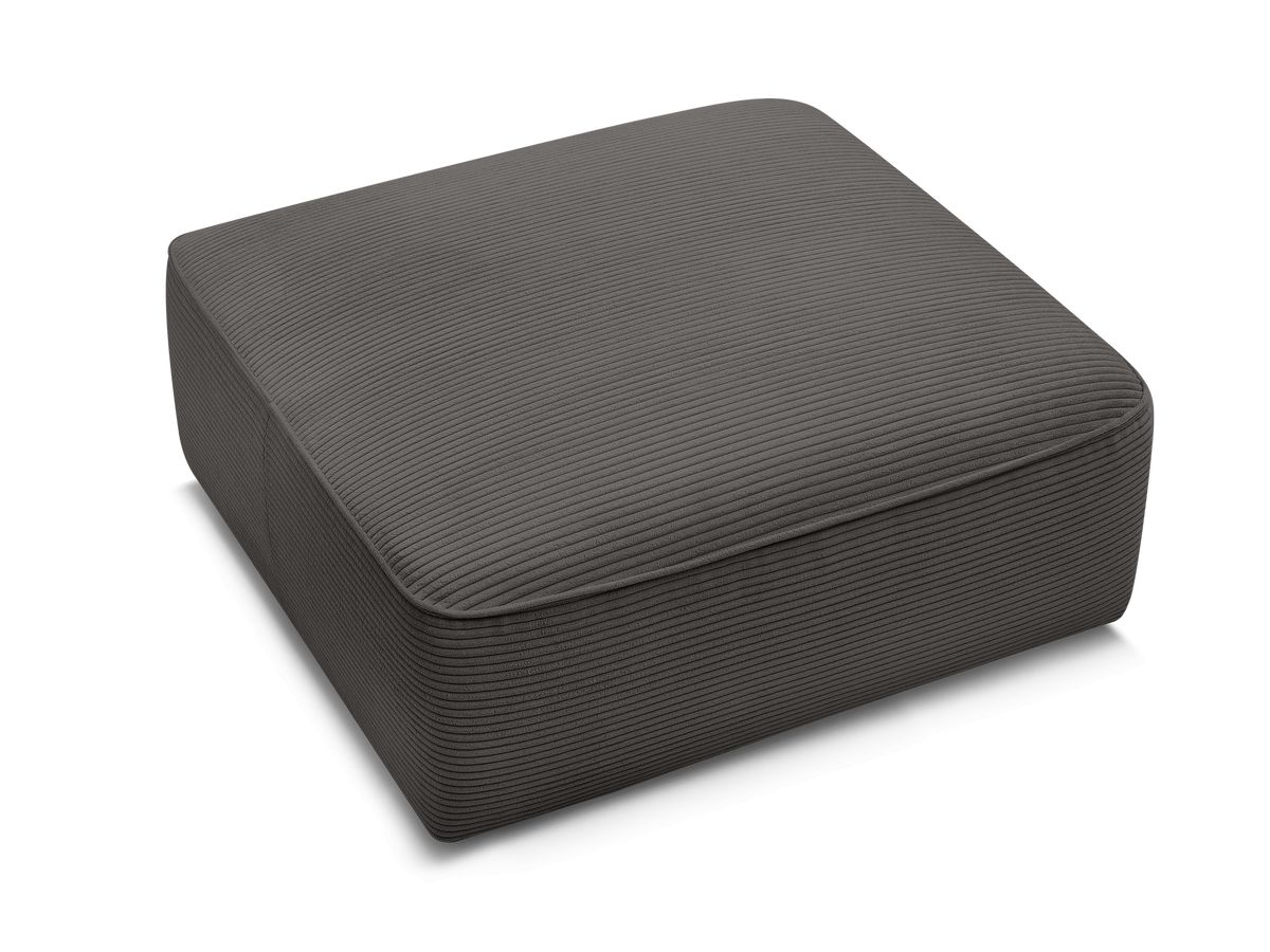 Bobochic Leopold Pouf Cordsamt Taupe