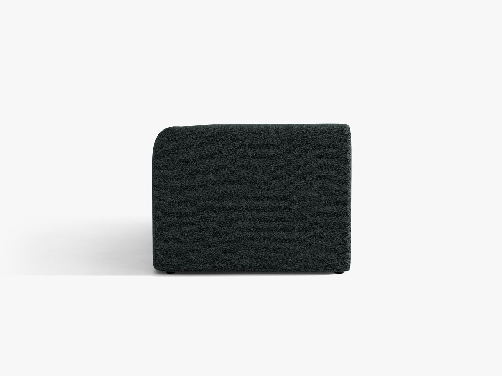 Micadoni Modul Miley 2-Sitzer Rechts Boucle Baloo Schwarz