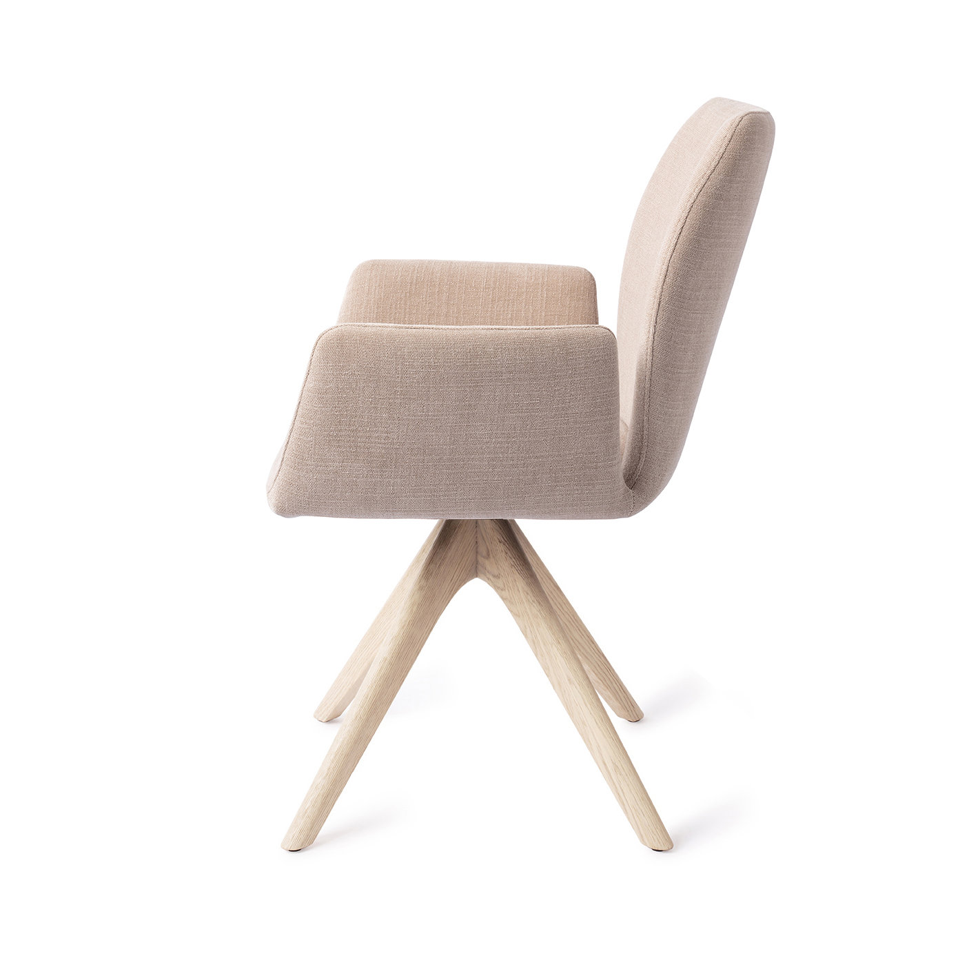 Jesper Home Esszimmerstuhl Misaki Sand Strand Revolve Eiche gebleicht