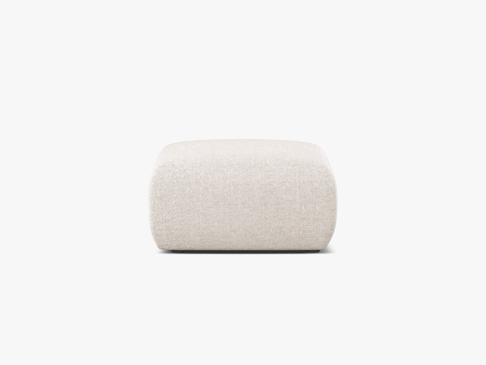 Micadoni Hocker Molino Medium Chenille Eden Helles Beige