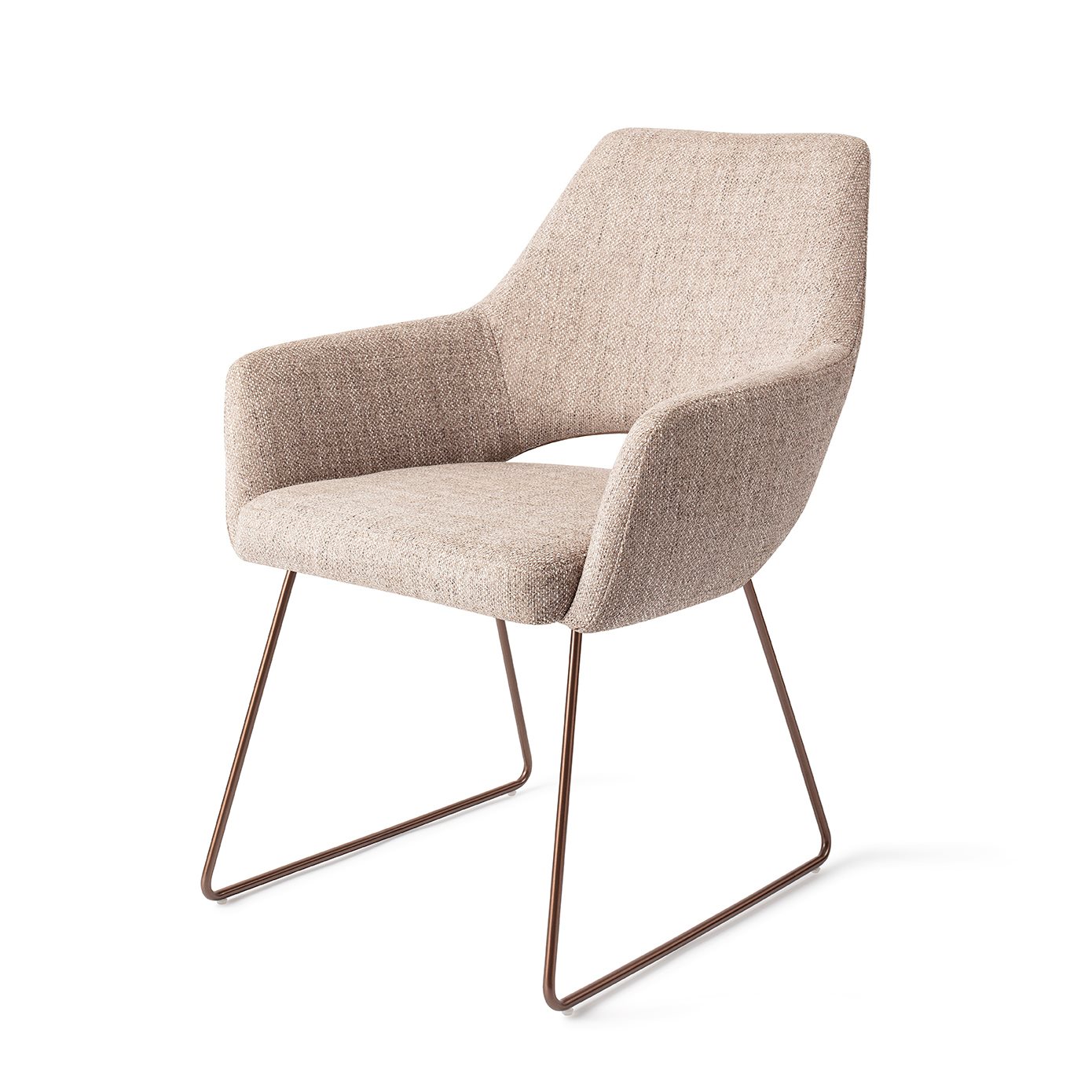 Jesper Home Esszimmerstuhl Yanai Biscuit-Beach Slide Rosa