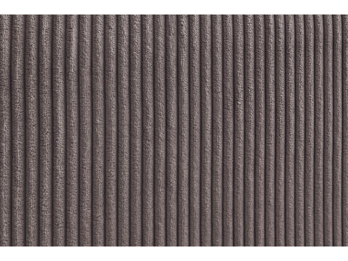 Bobochic Nihad Sofa 3-Sitzer Cordsamt Taupe