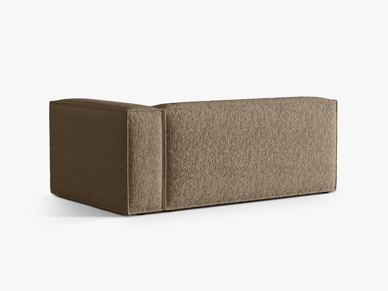 Micadoni Modul Nuria Groß 3-Sitzer Rechts Boucle Cappuccino