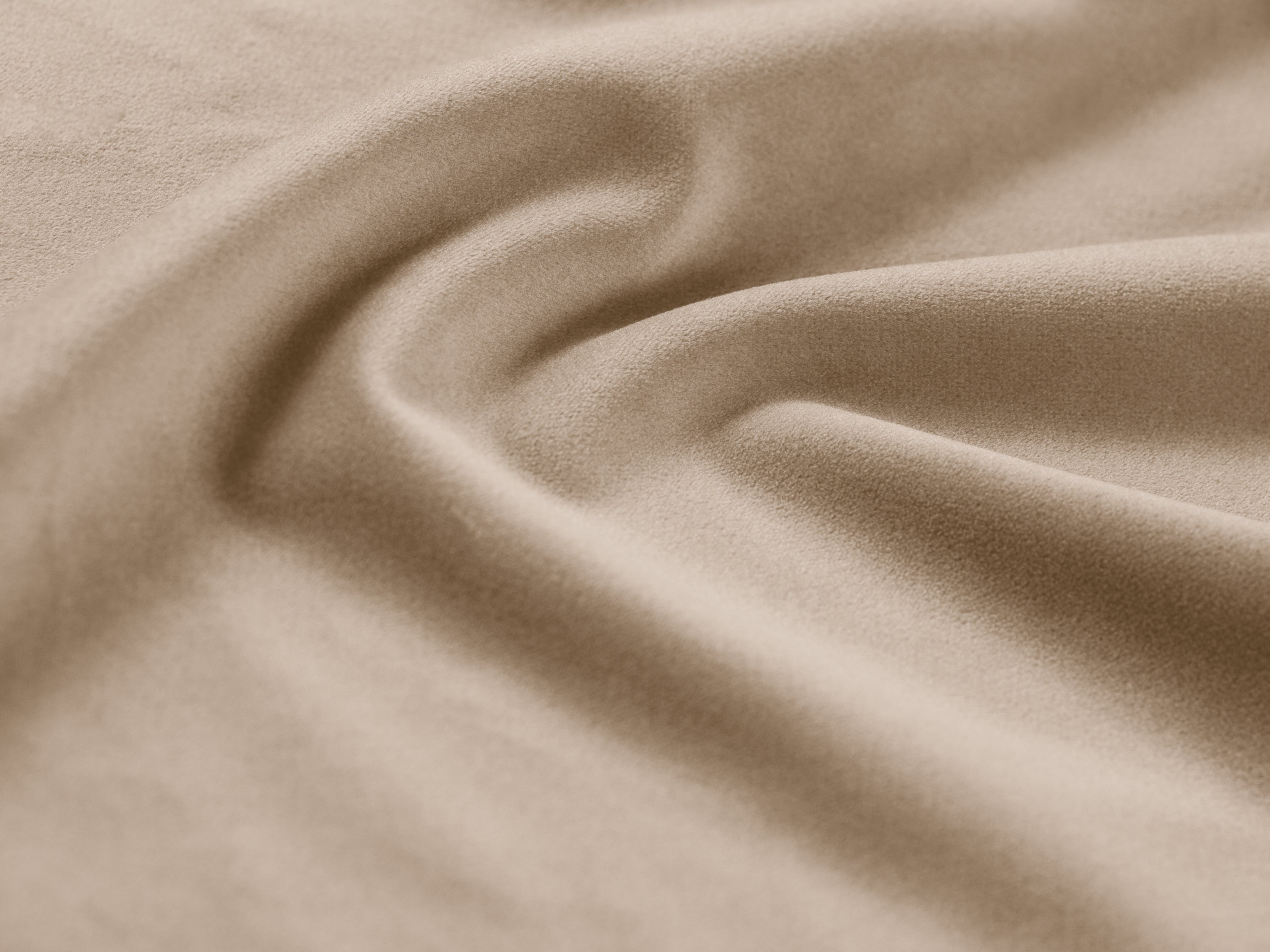 Micadoni Bowe Samtiger Stuhl Samt Magic Velvet Mandelbeige