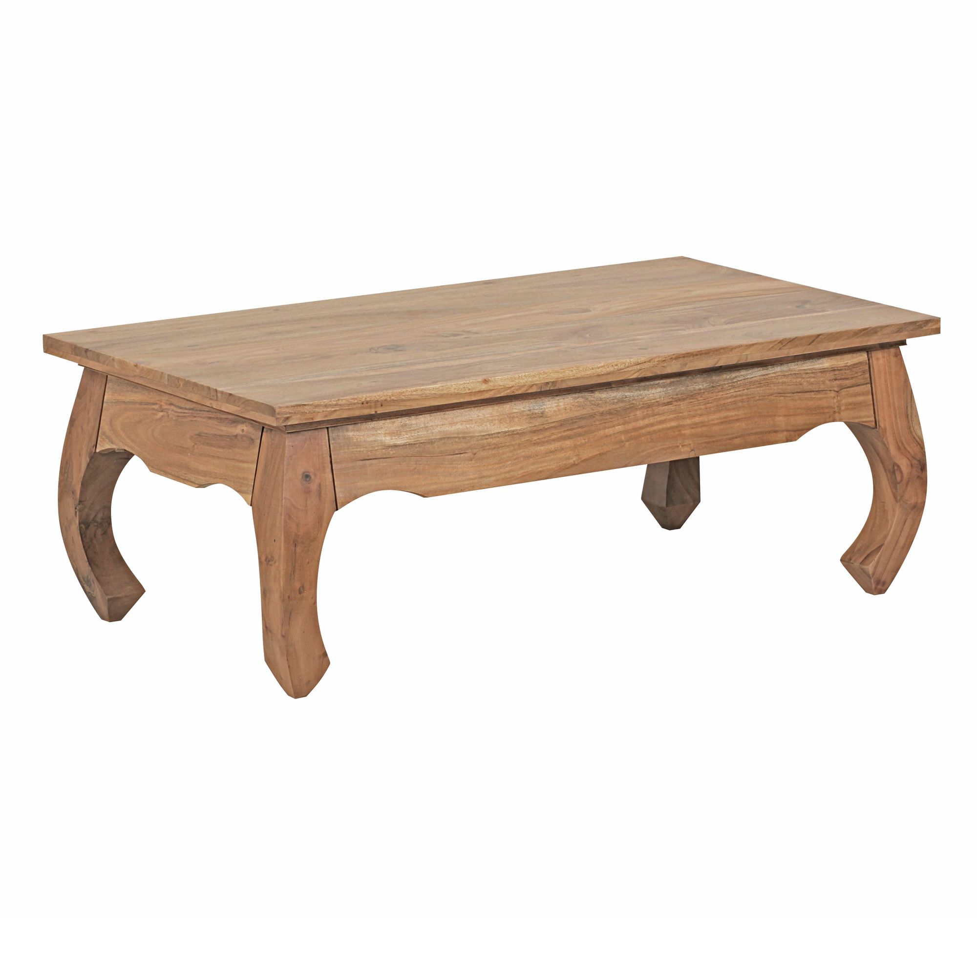 Couchtisch Rognan Massivholz Akazie 110 × 60 × 40 cm