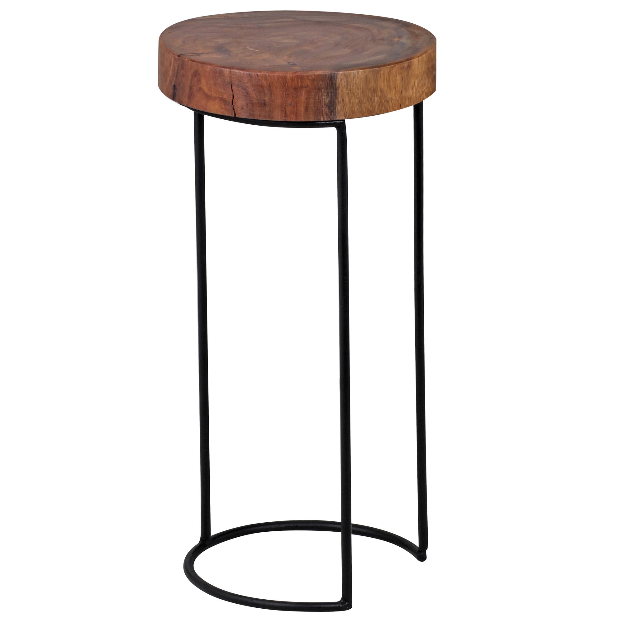 Beistelltisch Alden Massivholz Sheesham Höhe 55 cm