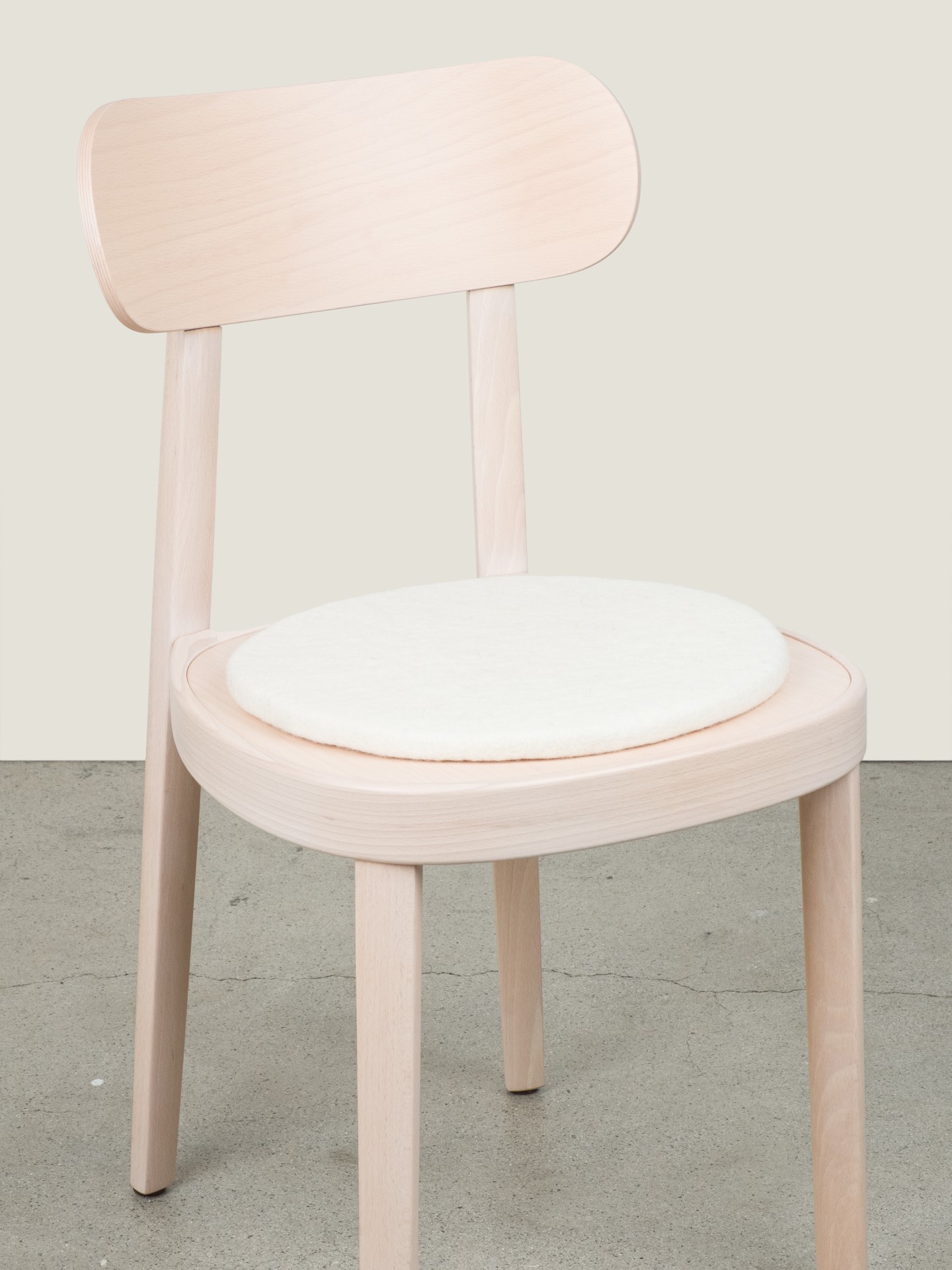 myfelt Linea - Flache Sitzauflage rund