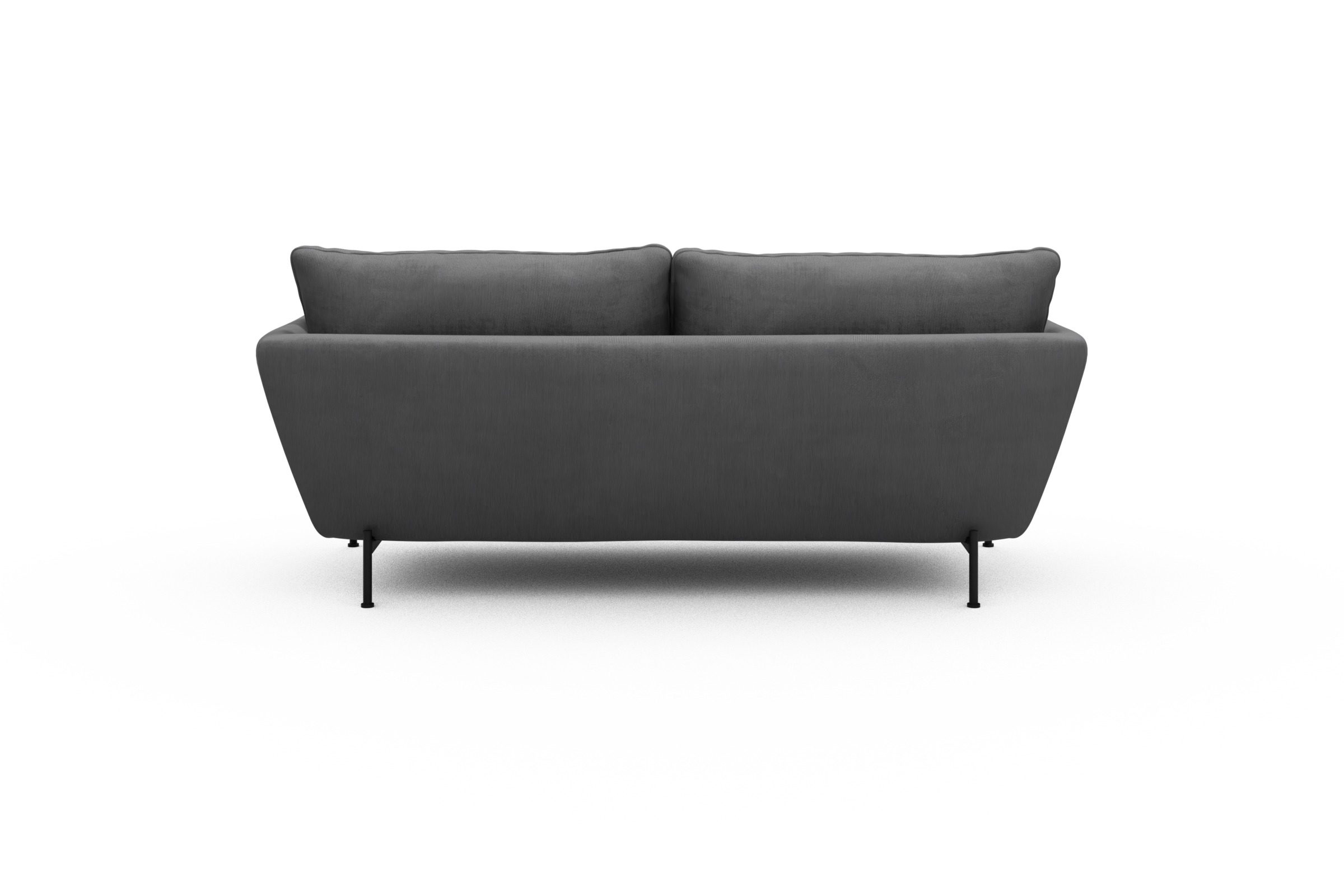 Sofa Anton 2-Sitzer Cordufine-Grey