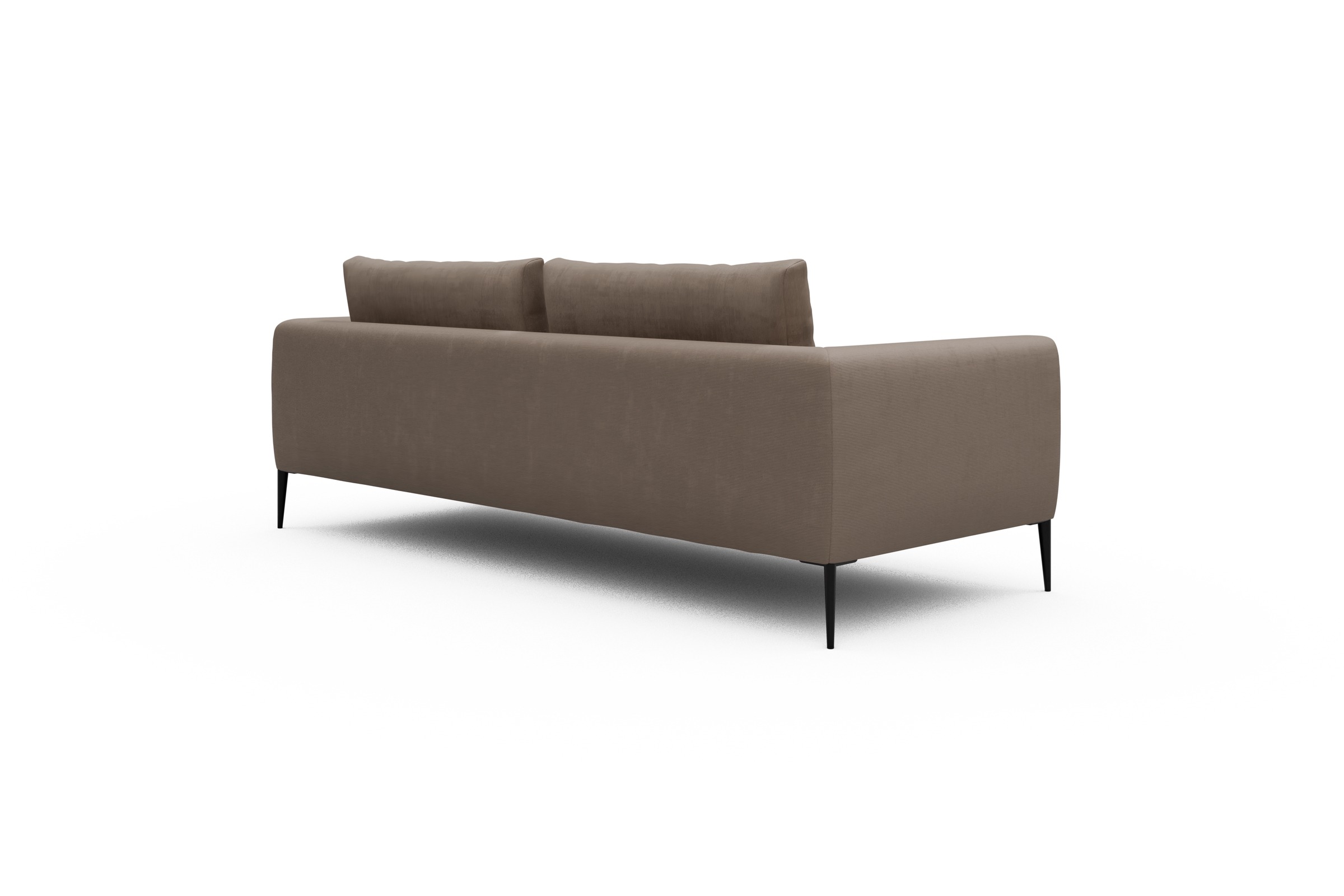 Sofa Paul 3-Sitzer Cordufine-Biege