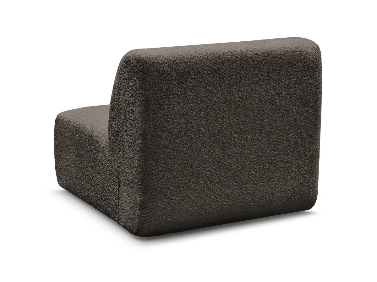 Bobochic Anda Sofamodul 1-Sitzer 84 × 103 cm Chenille Braun