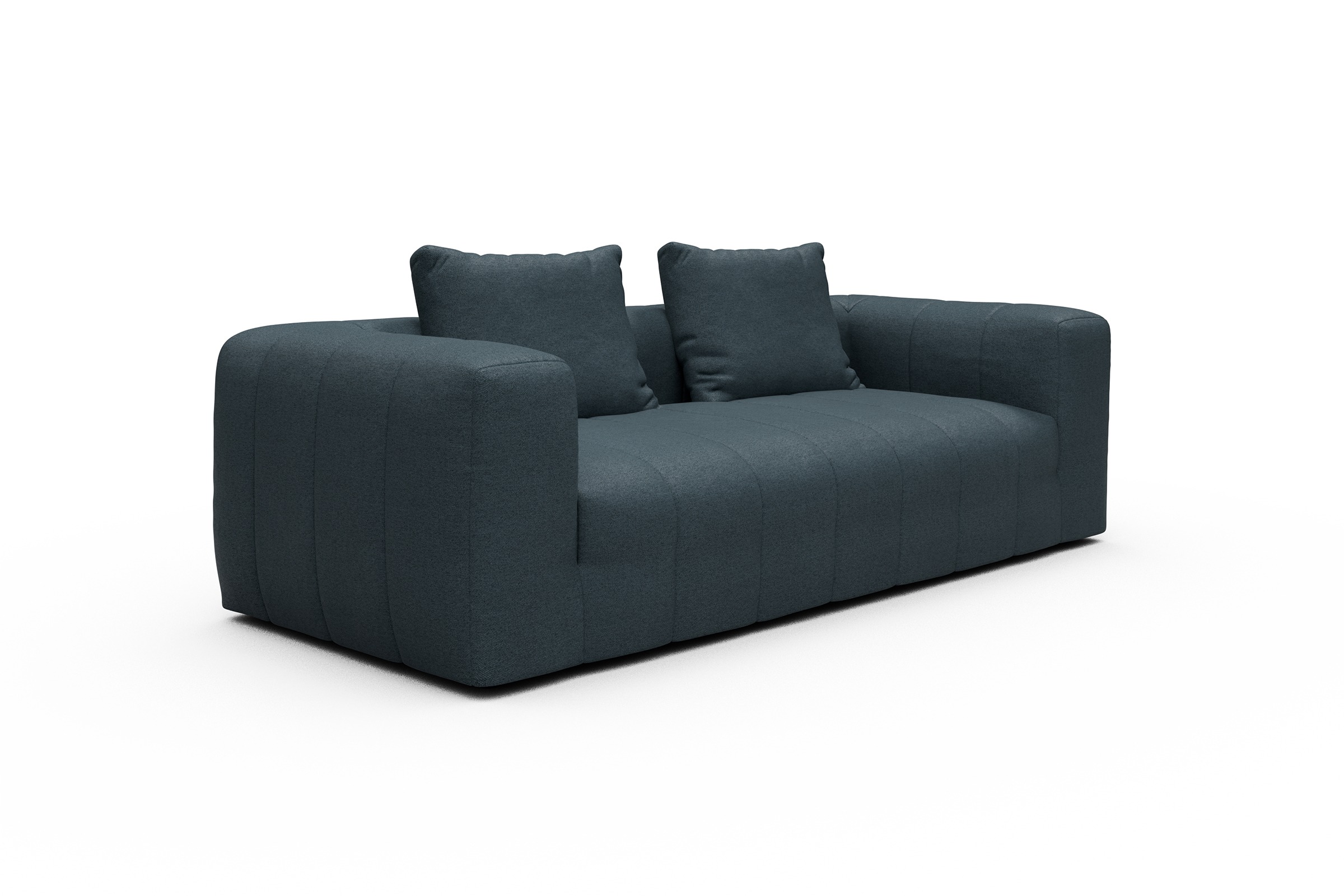 Sofa Hugo 3-Sitzer Denari-Royal-Blue