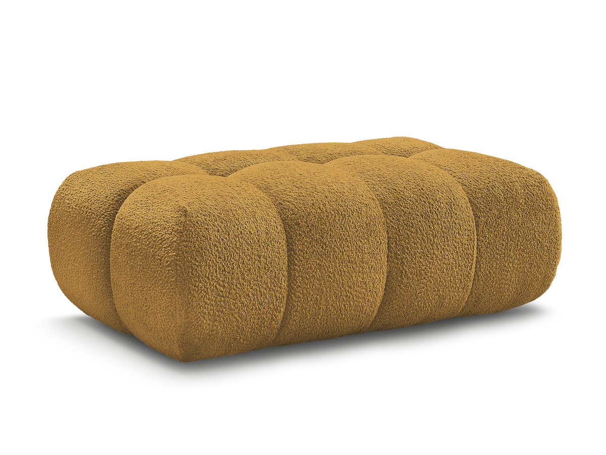 Bobochic Jaya Pouf Chenille Gelb