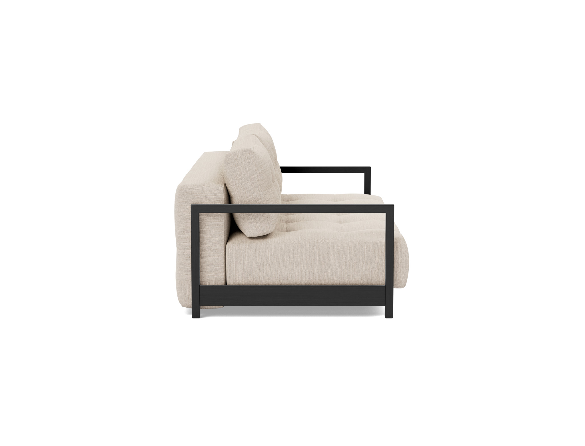 Schlafsofa Bifrost D.E.L. Webstoff Blida 612-Sand-Grey