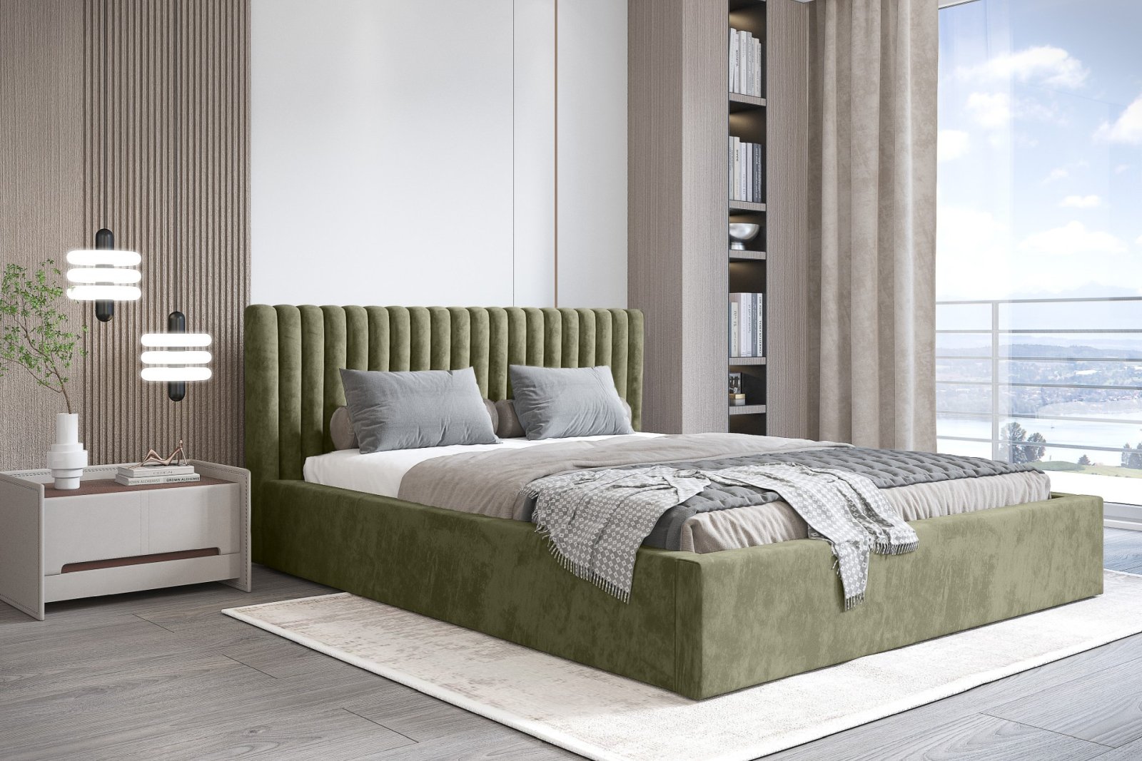 Polsterbett VELO-I Perfect-Harmony 180 mit Holzrahmen Perfect-Harmony 39 moebelfaktor