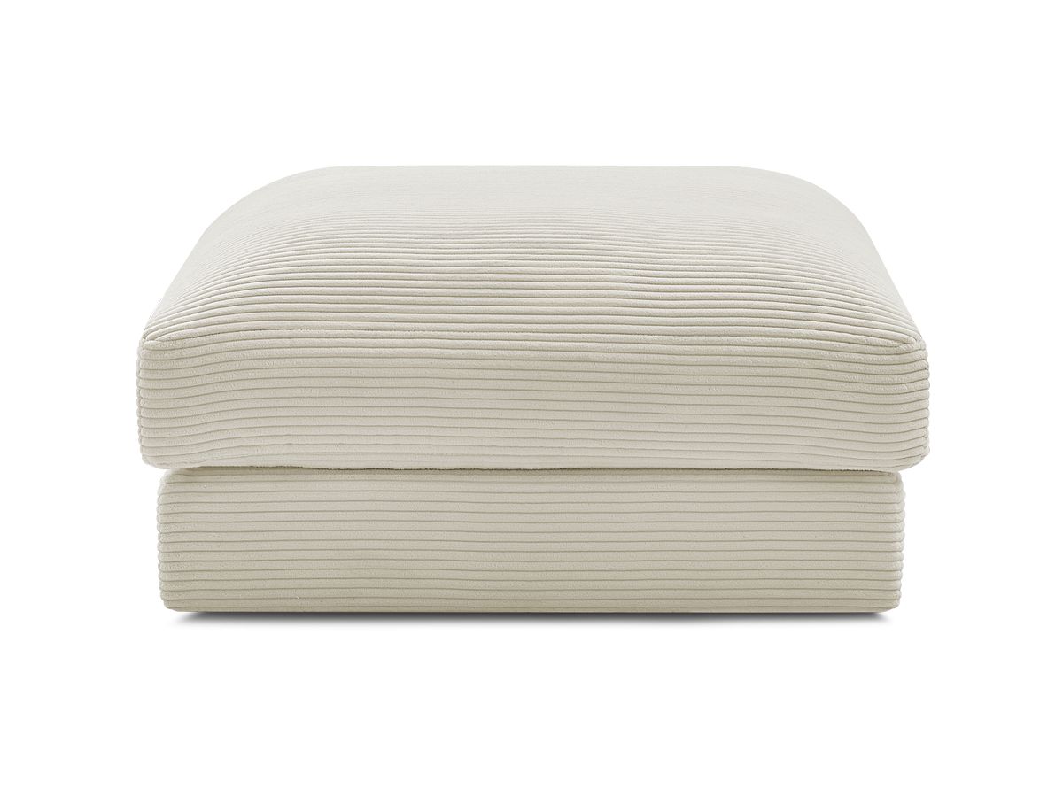 Bobochic Leonard Pouf Cordsamt Beige