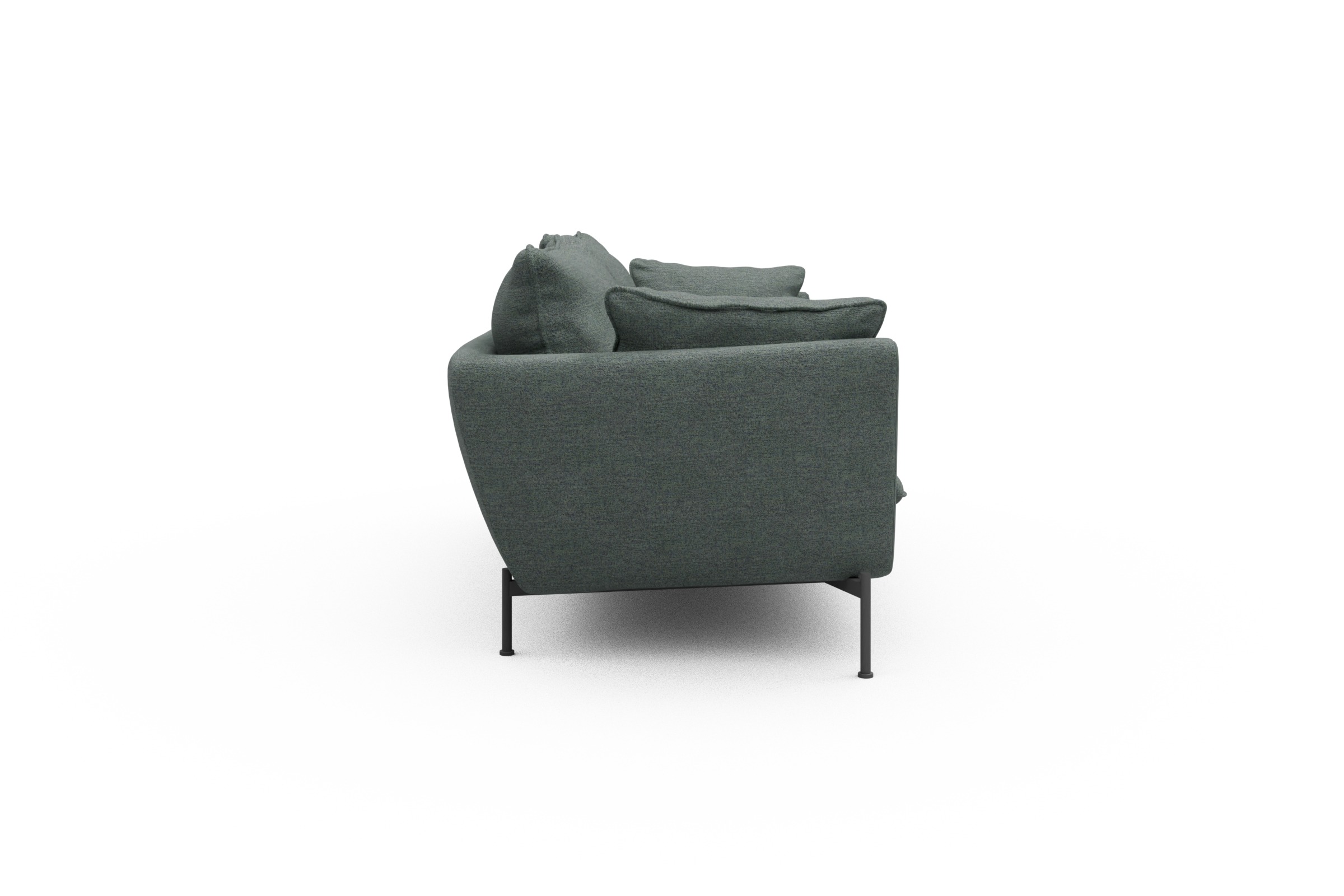 Sofa Anton PREMIUM 3-Sitzer Carreno-Ice-Blue