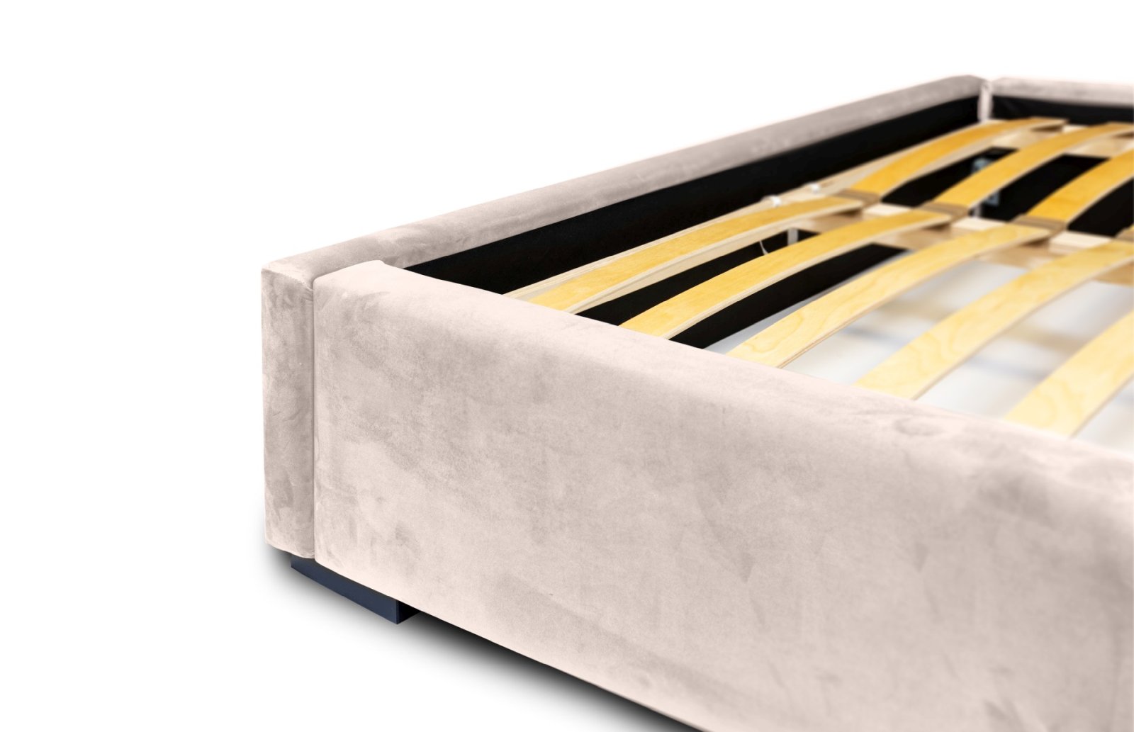 Polsterbett Sento-I Samtstoff 180x200 mit Holzrahmen Magic Velvet 2274