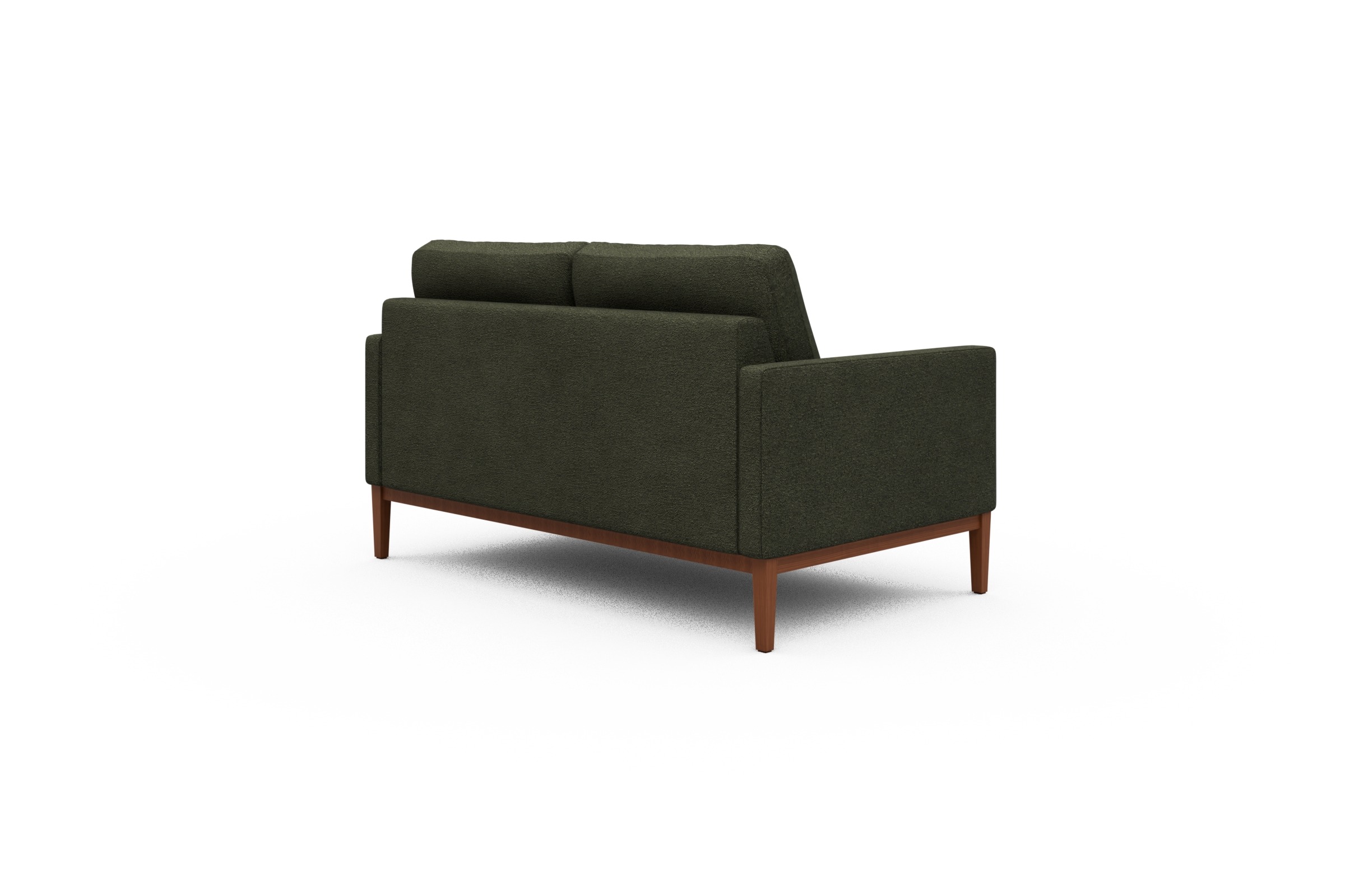 Sofa Bodo 2-Sitzer Boucle-Forest-Green