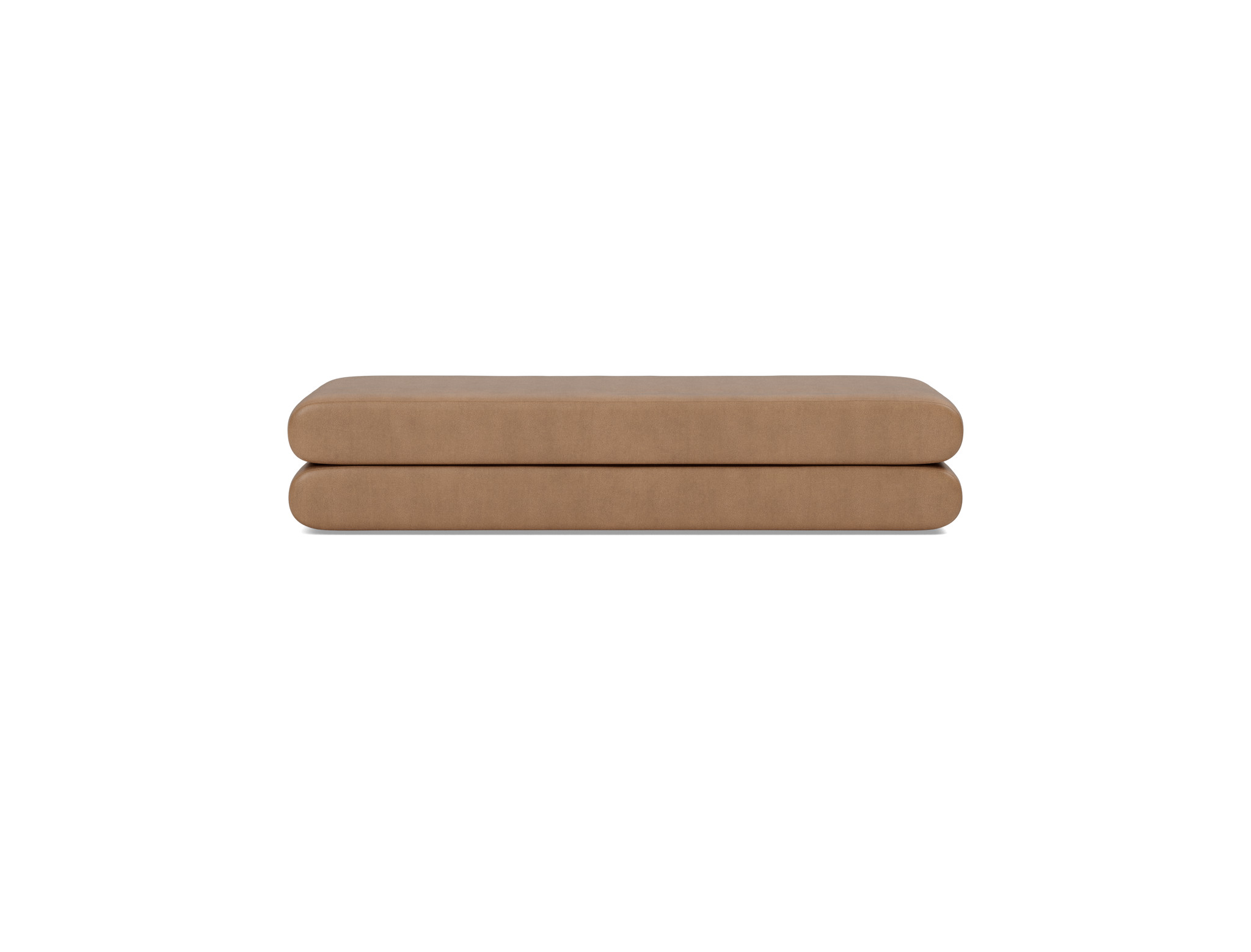 Tagesbett Circlus Lederoptik Faunal 551-Brown