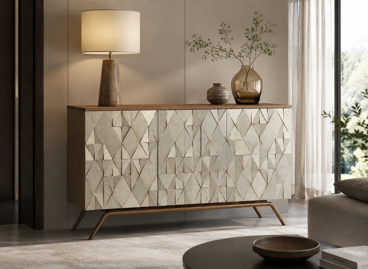 Livin Hill Sideboard Stilig Birke