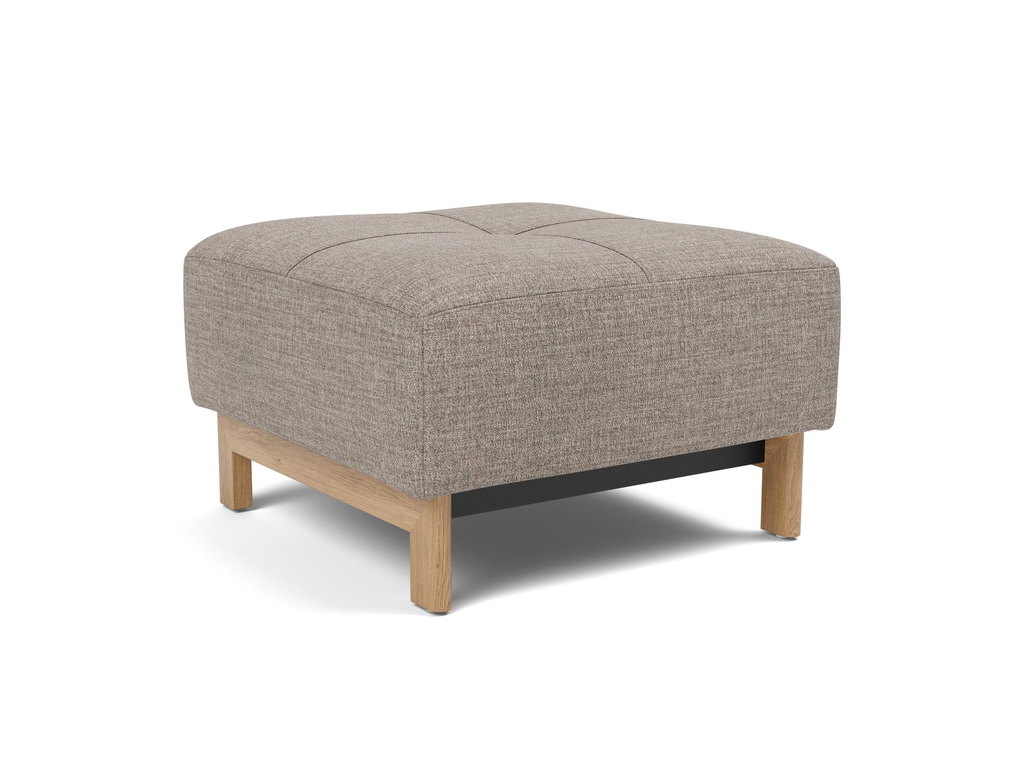 Hocker Pyxis Chenille Yuveno 472-Warm-Grey