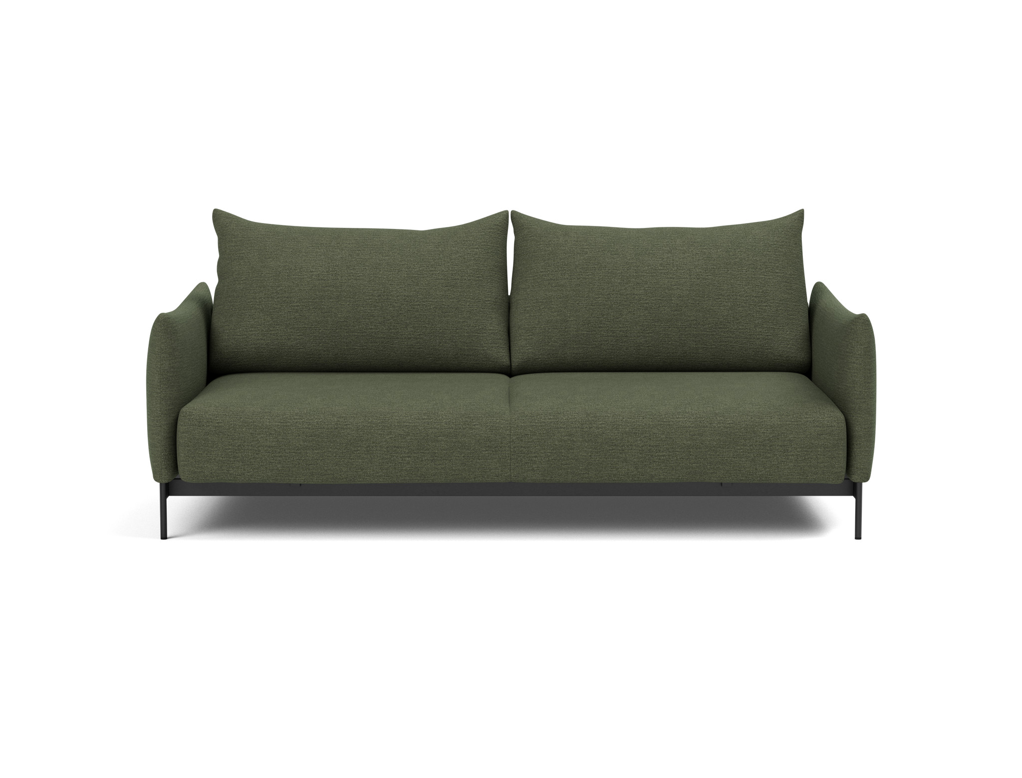 Schlafsofa Malloy Strukturierter Stoff Taura 353-Forest