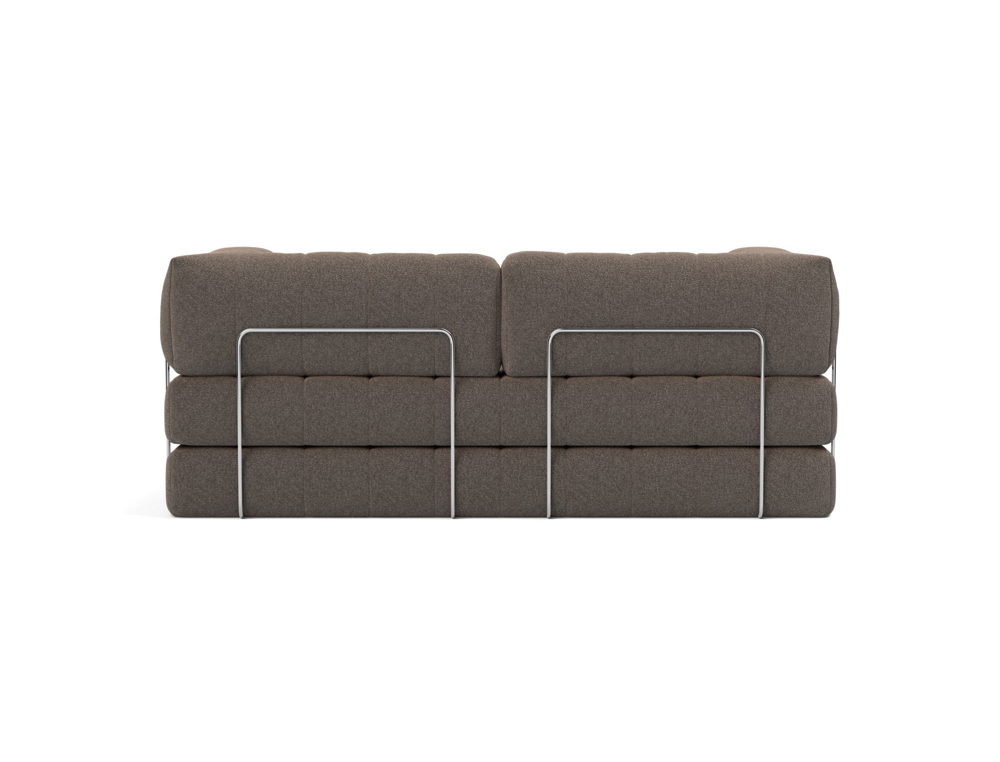 Schlafsofa CozyPad mit Armlehnen Boucle Skandi 530-Taupe