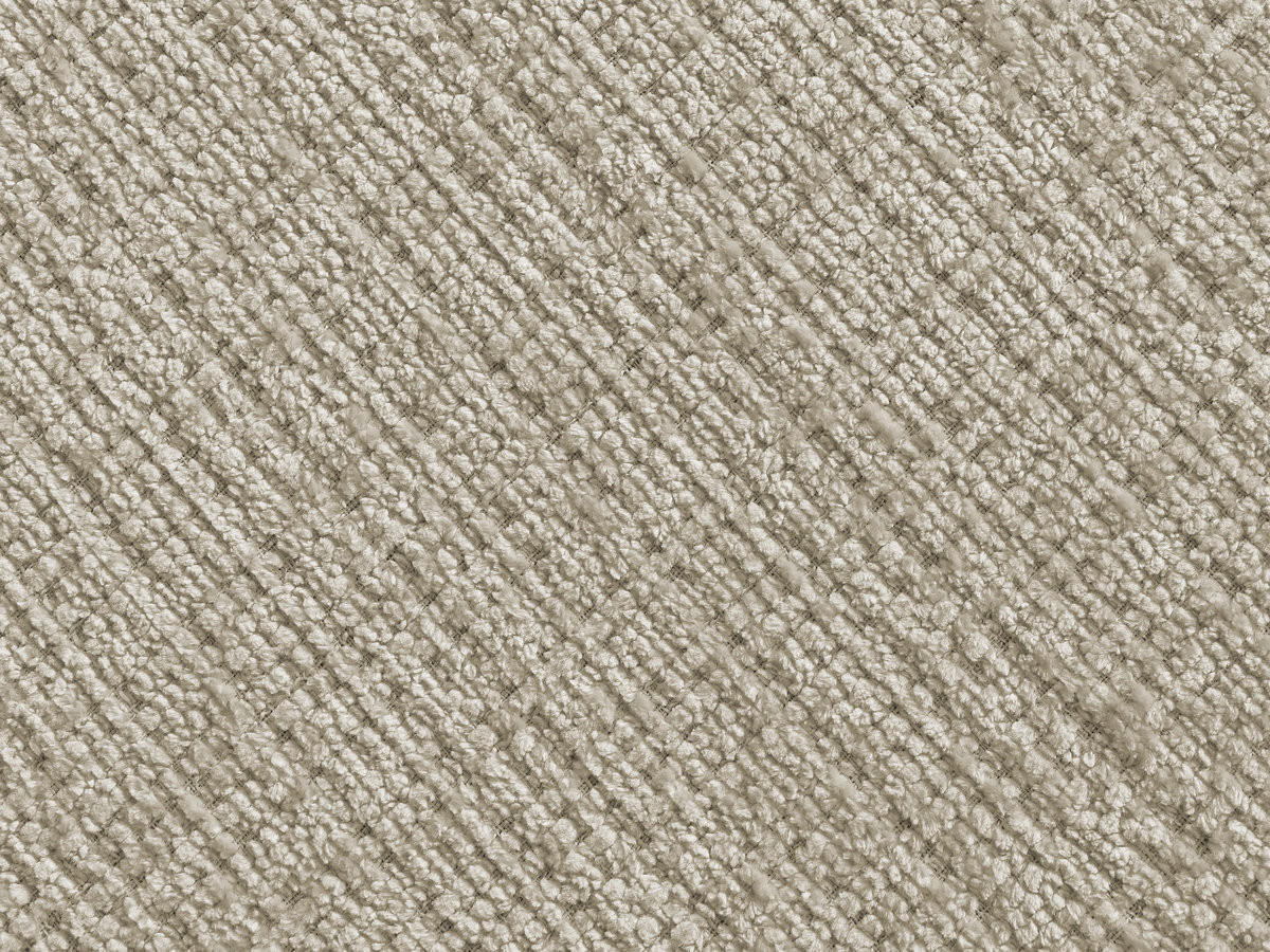 Bobochic Denise Pouf Strukturstoff Beige