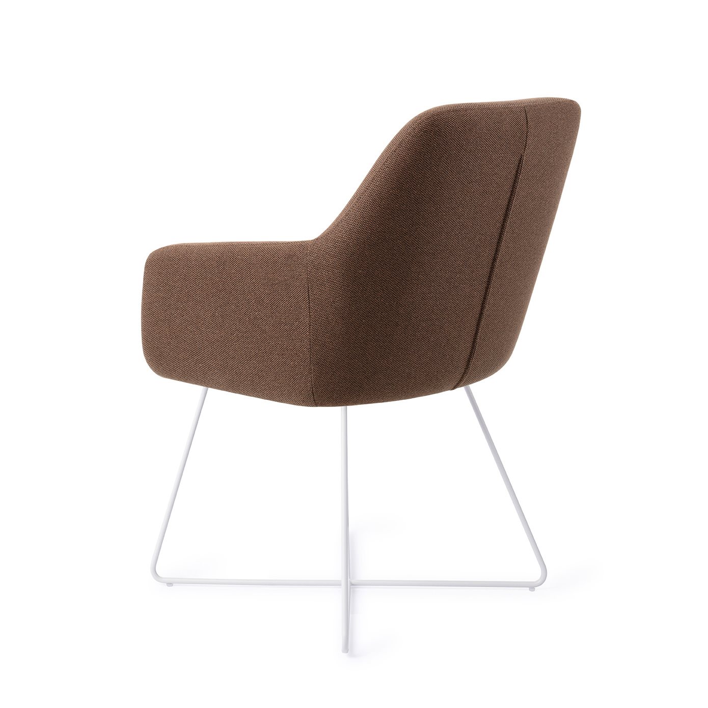 Jesper Home Esszimmerstuhl Hiroo Rustic-Rye Cross Weiß