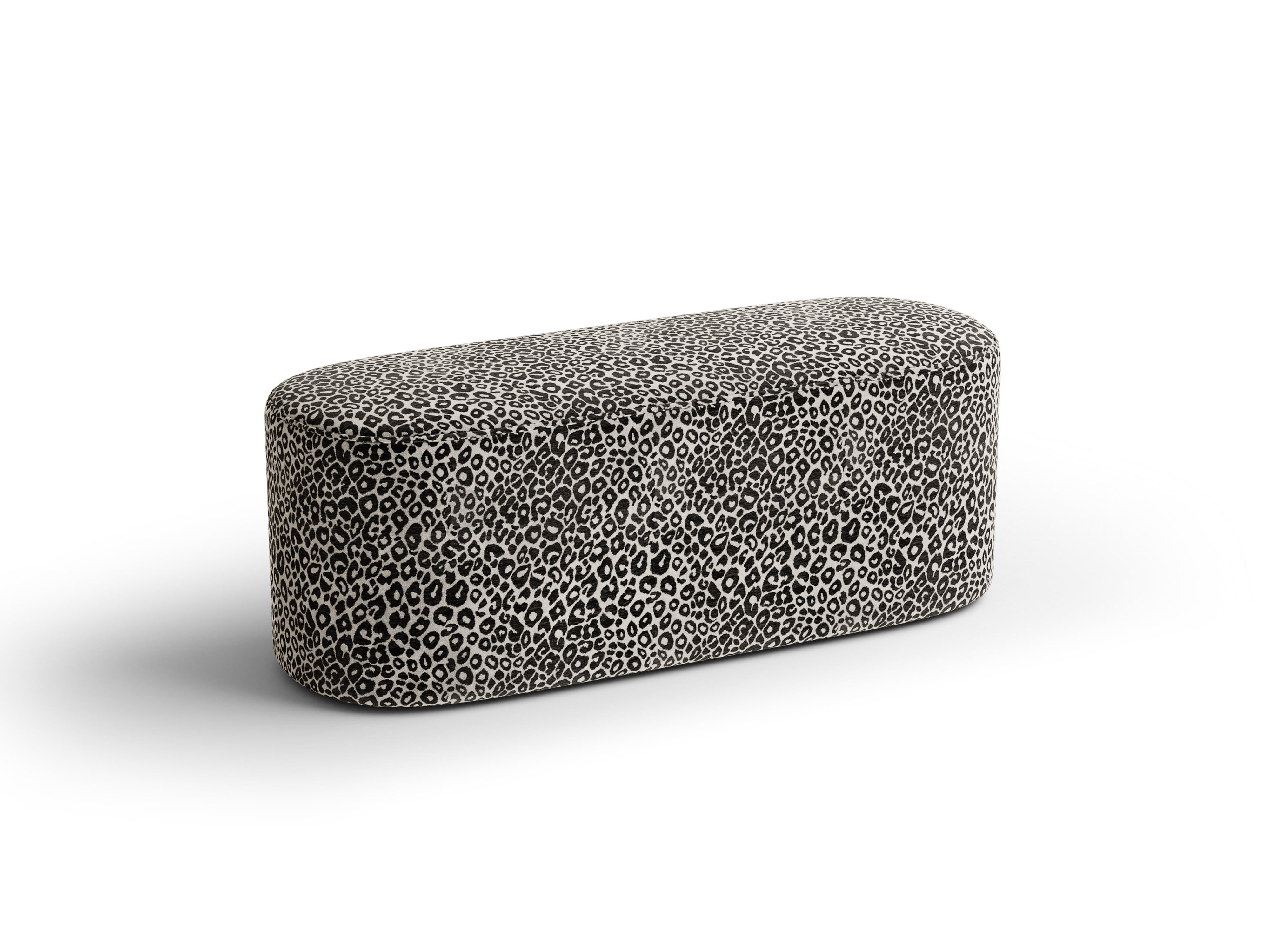 Micadoni Dia Polsterbank Chenille Wild Weiß