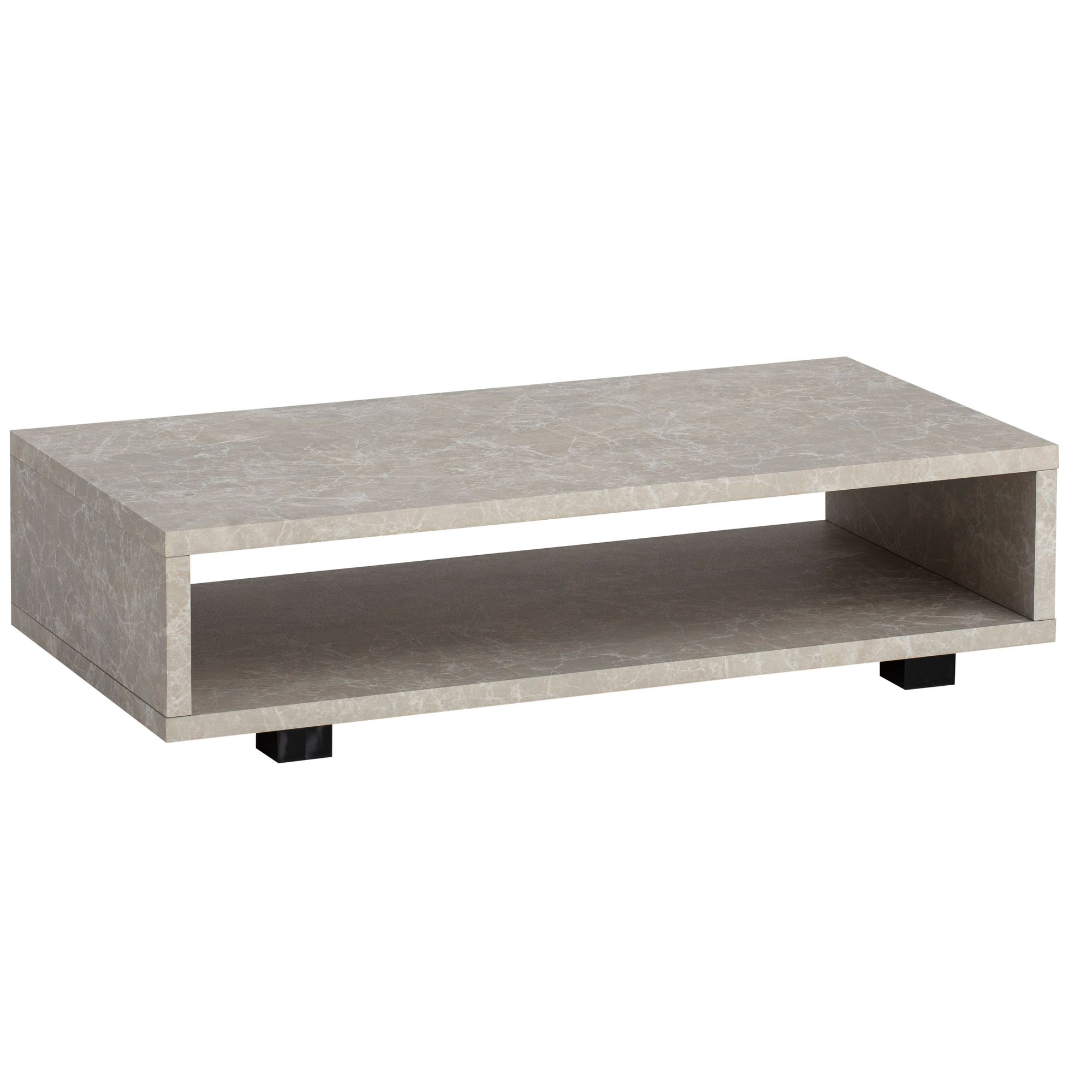 Couchtisch Fonnes Beige 100 × 50 × 25 cm