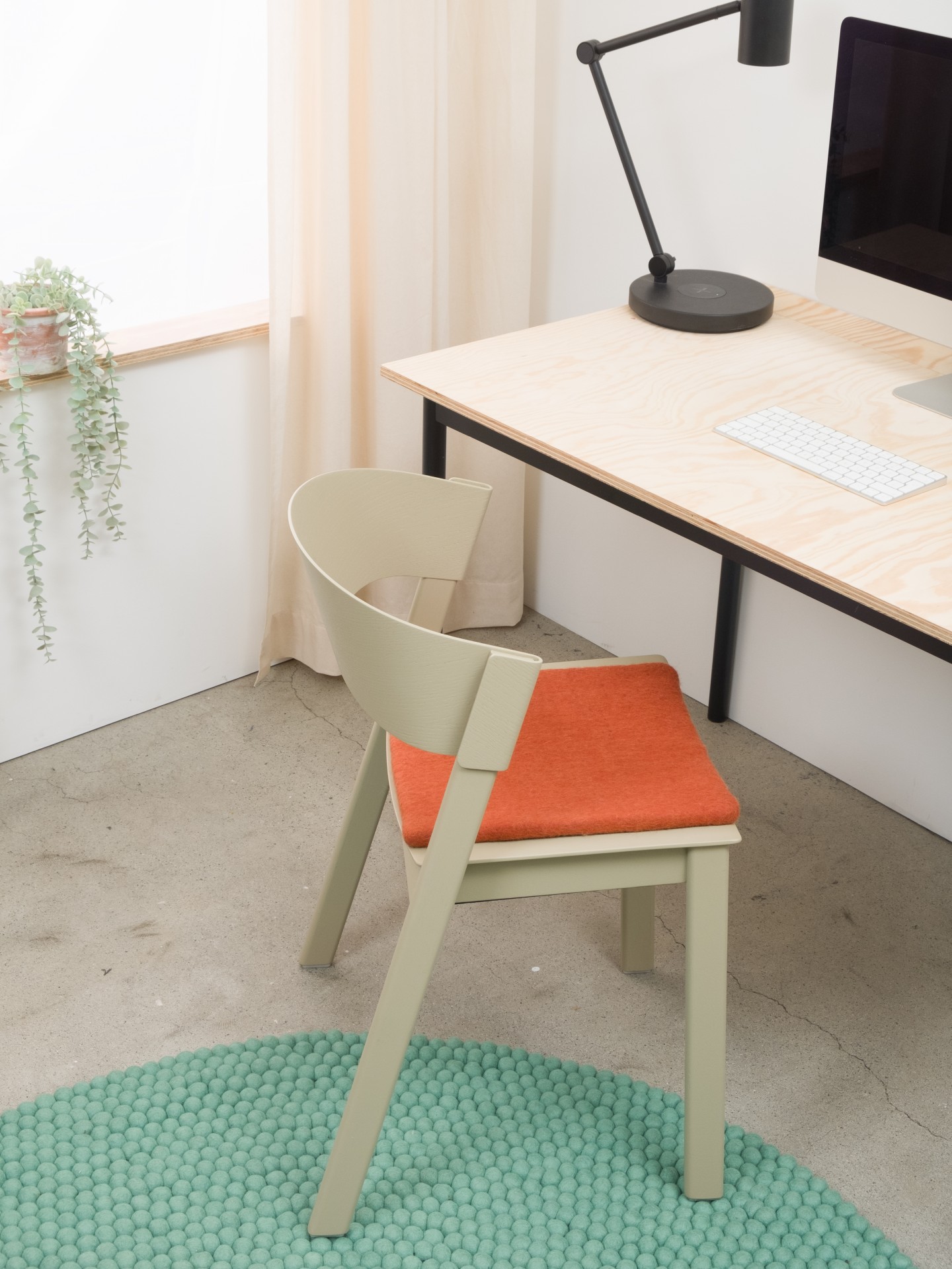 myfelt Lora - Flache Sitzauflage quadratisch