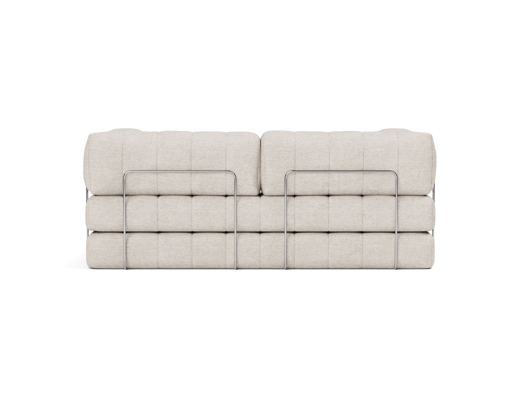 Schlafsofa CozyPad mit Armlehnen Chenille Yuveno 470-Natural