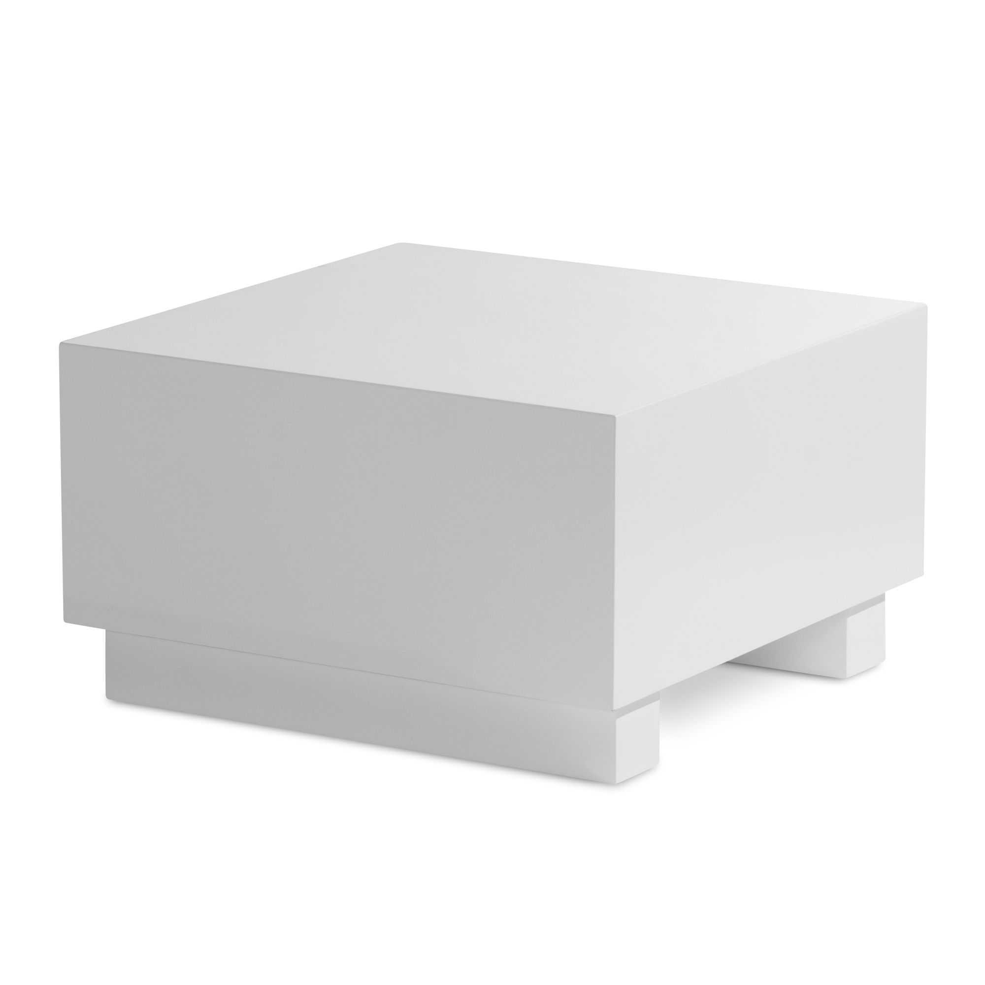Couchtisch Alsen Weiß 60 × 60 × 35 cm