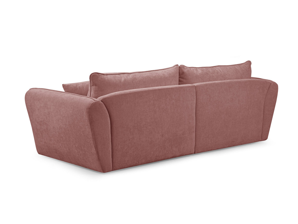 Bobochic Luigi Ecksofa Strukturstoff Rosa Ecke links