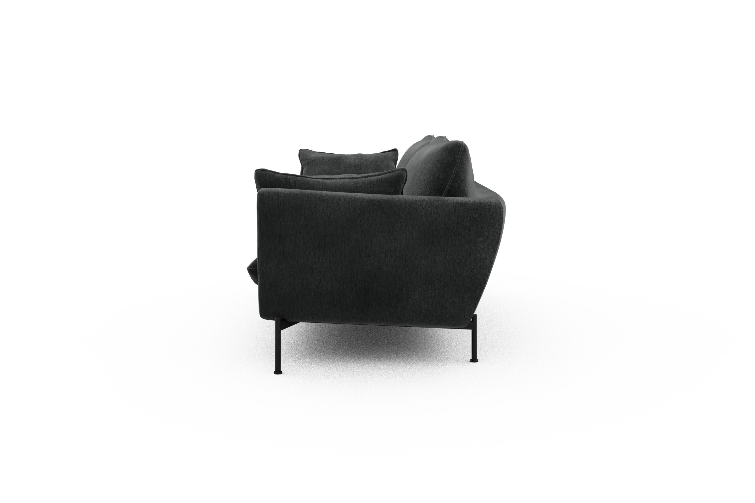 Sofa Anton 2-Sitzer Smooth-Deep-Warm-Grey