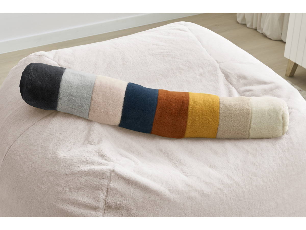 Bobochic Meribel Pouf Kunstfell Rosa