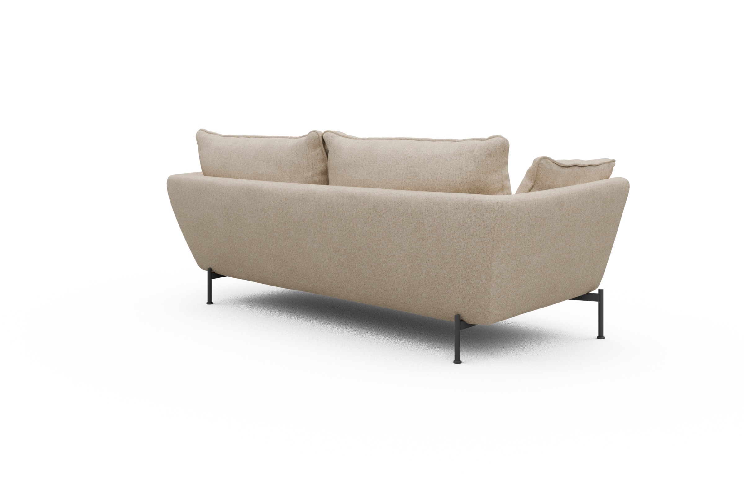 Sofa Anton PREMIUM 3-Sitzer Casone-Natural-Beige