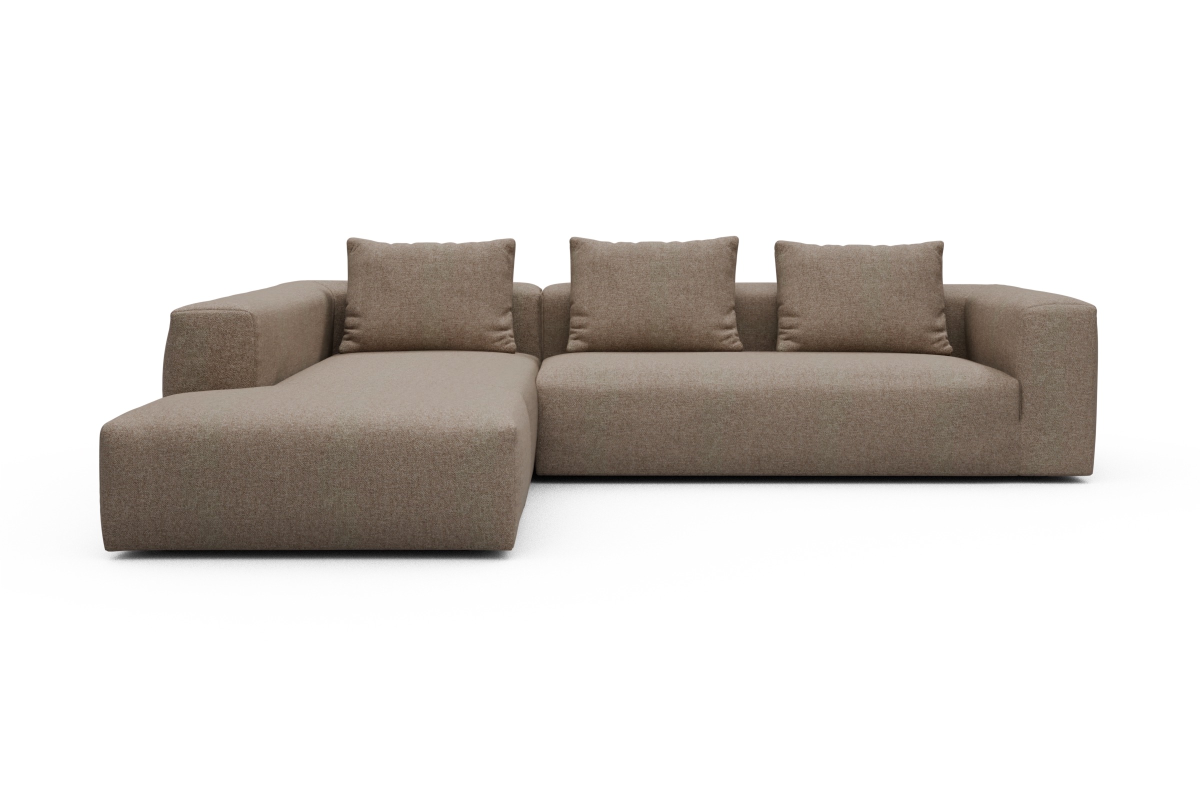 Skandi Home Ecksofa Fred Relax-Ecke links mit 2,5-Sitzer Sama-Antelope moebelfaktor