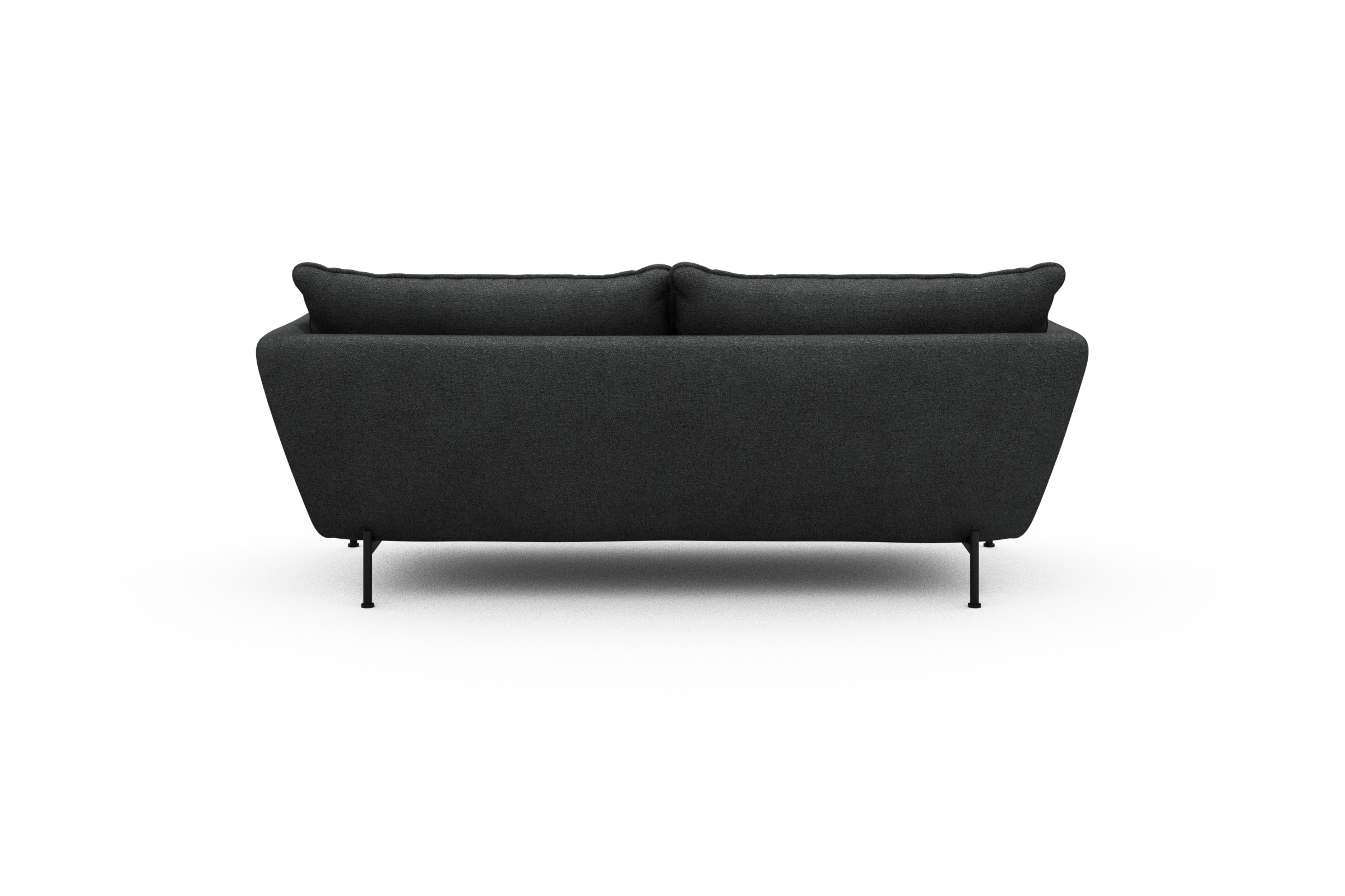 Sofa Anton PREMIUM 2-Sitzer Boucle-Charcoal