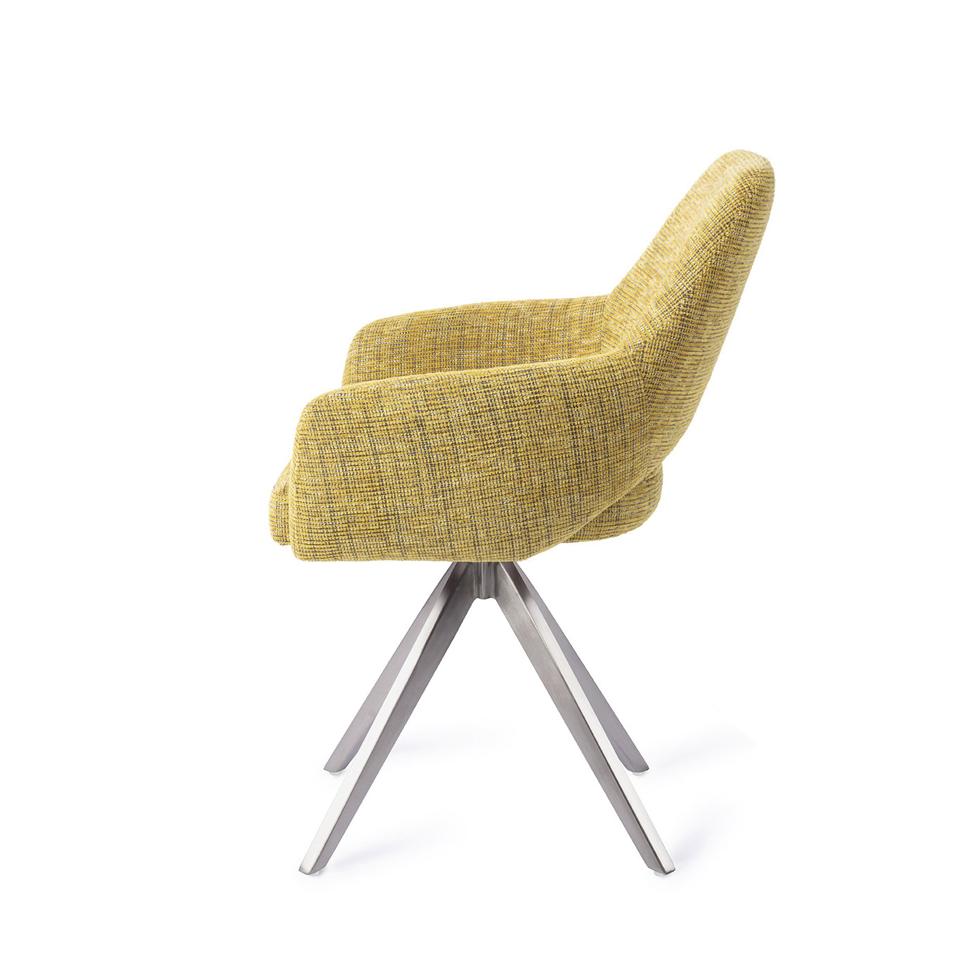 Jesper Home Esszimmerstuhl Yanai Lemon Lines Turn Stahl