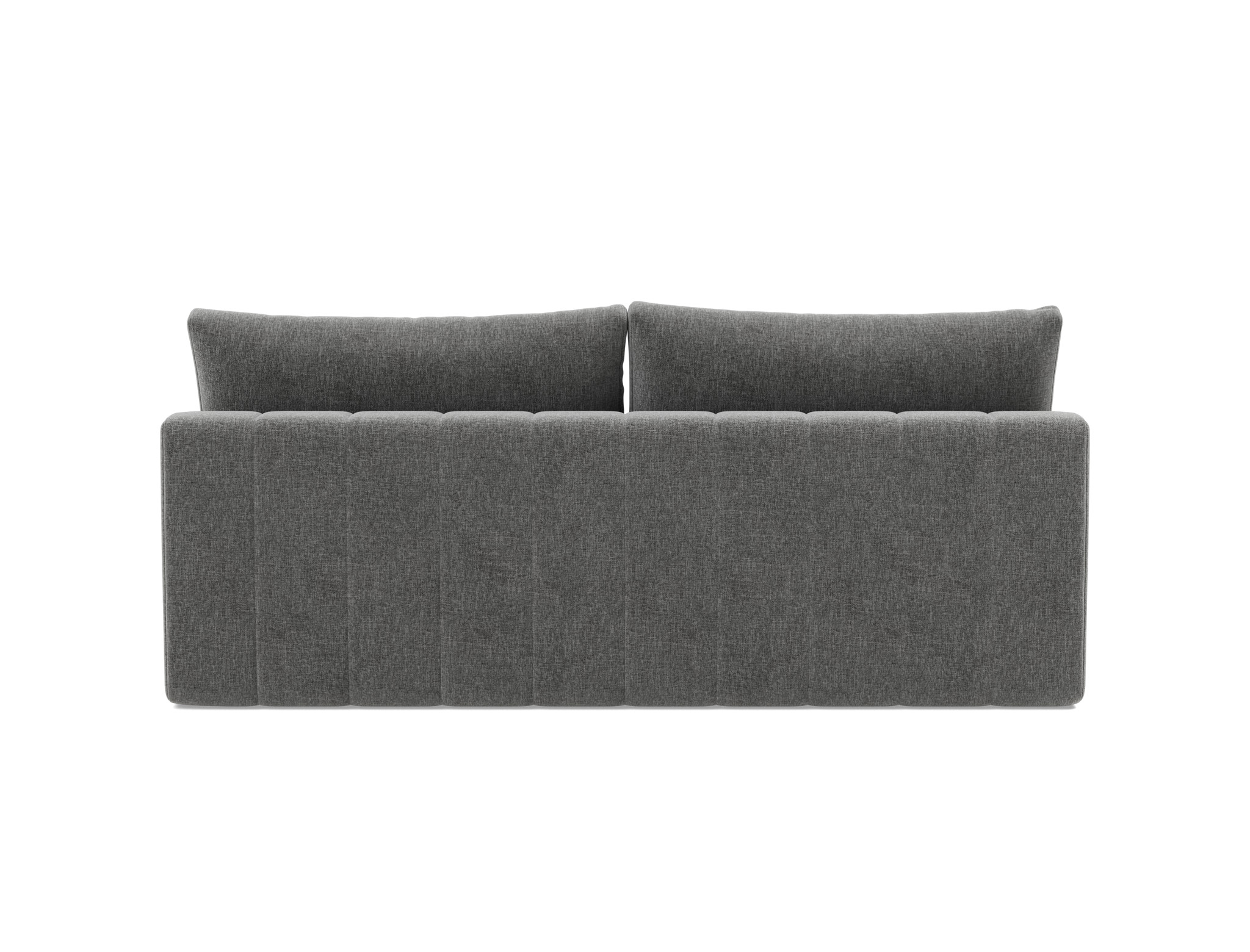 Schlafsofa Akello Strukturierter Stoff Twist 563-Charcoal