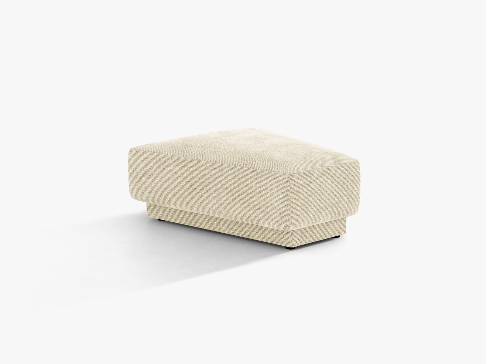 Micadoni Hocker Miley Chenille Haga Helles Beige