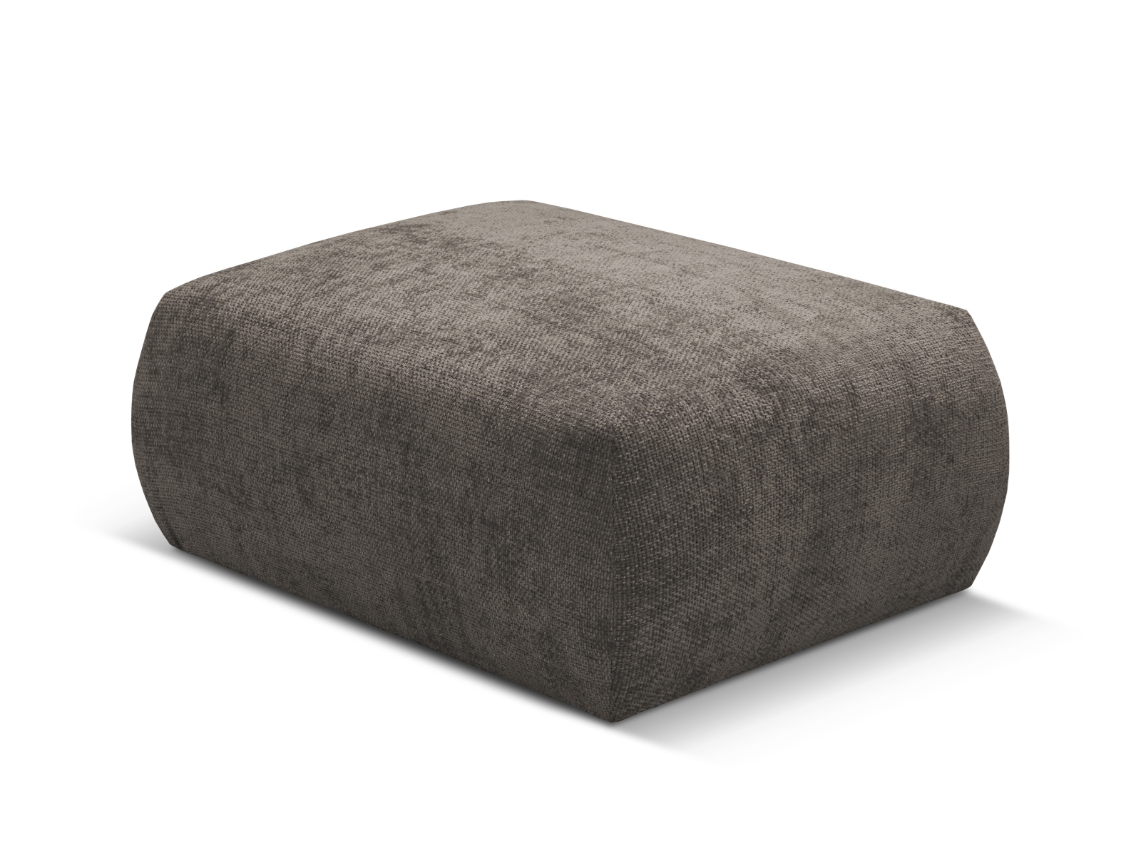 Cosmopolitan Design Pouf Matera Chenille Eden Hellgrau
