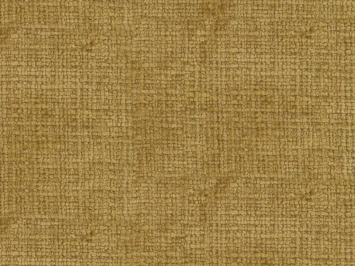 Bobochic Denise Ecksofa mit Schlaffunktion und Bettkasten und Pouf 256 × 197 cm Strukturstoff Gelb Ecke rechts