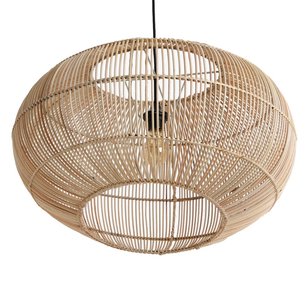 Raw Materials Rattan Pendelleuchte Orbit