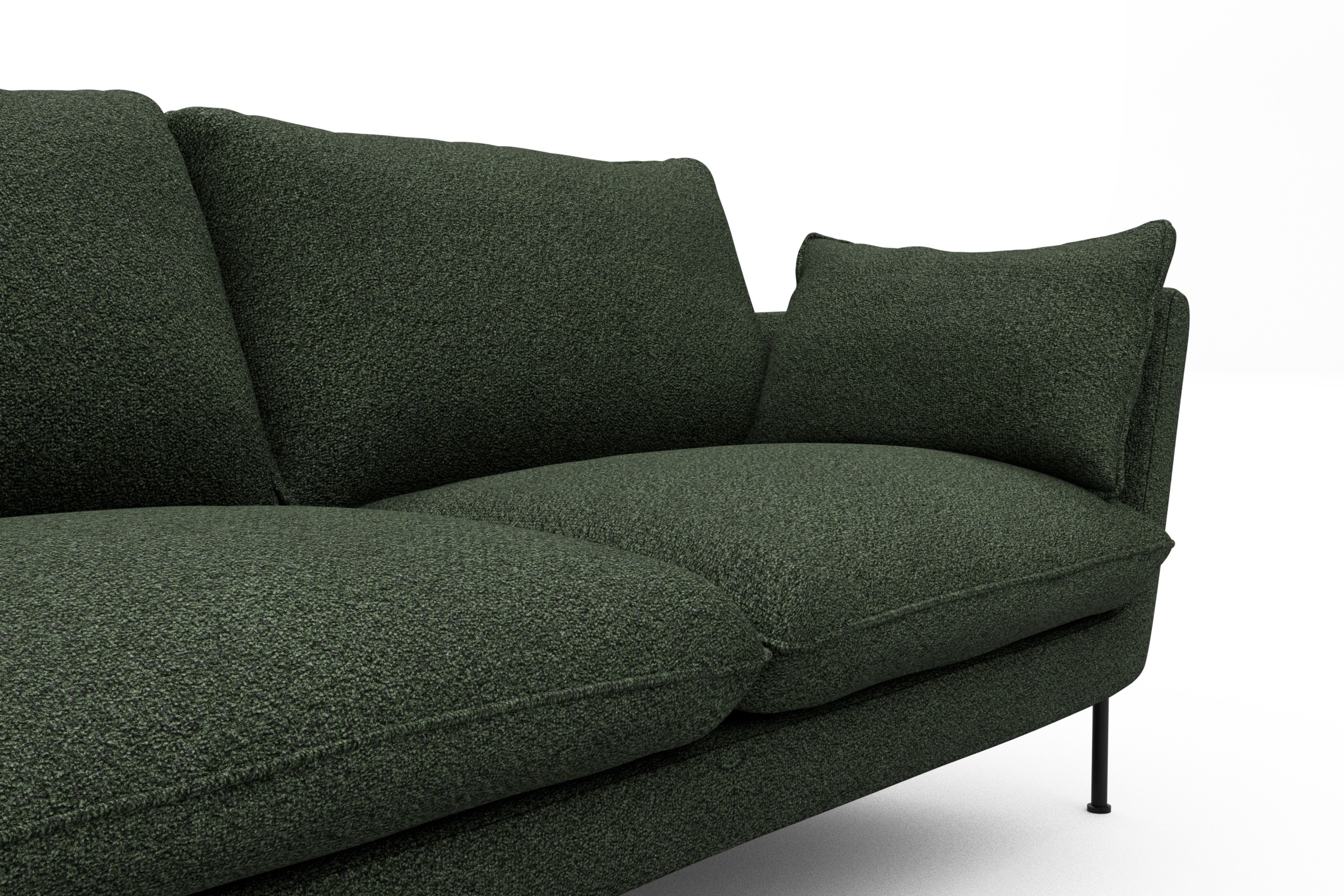 Sofa Anton 2-Sitzer Vanora-Deep-Green